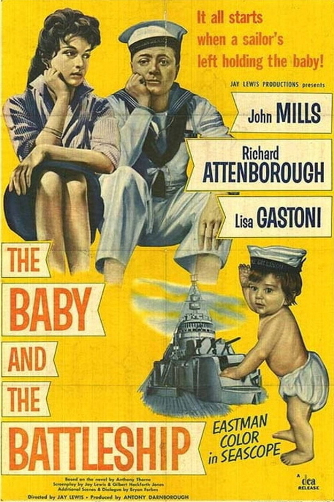 Pôster de The Baby and the Battleship