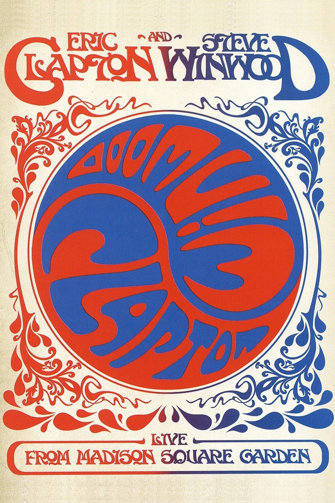 Pôster de Eric Clapton and Steve Winwood: Live from Madison Square Garden