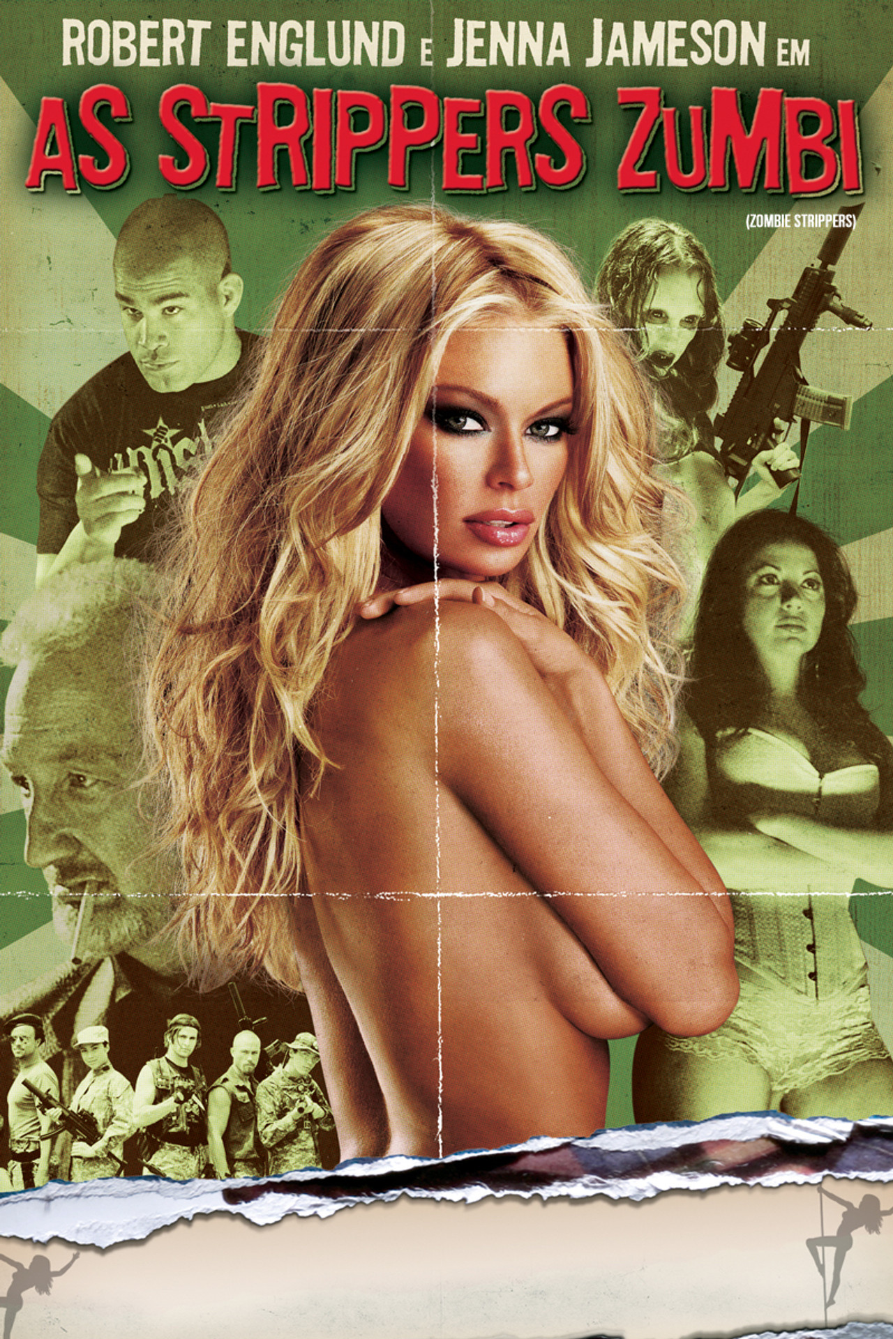 Pôster de As Strippers Zumbi