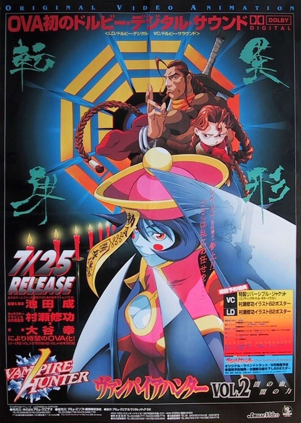 Pôster de Night Warriors: Darkstalkers Revenge