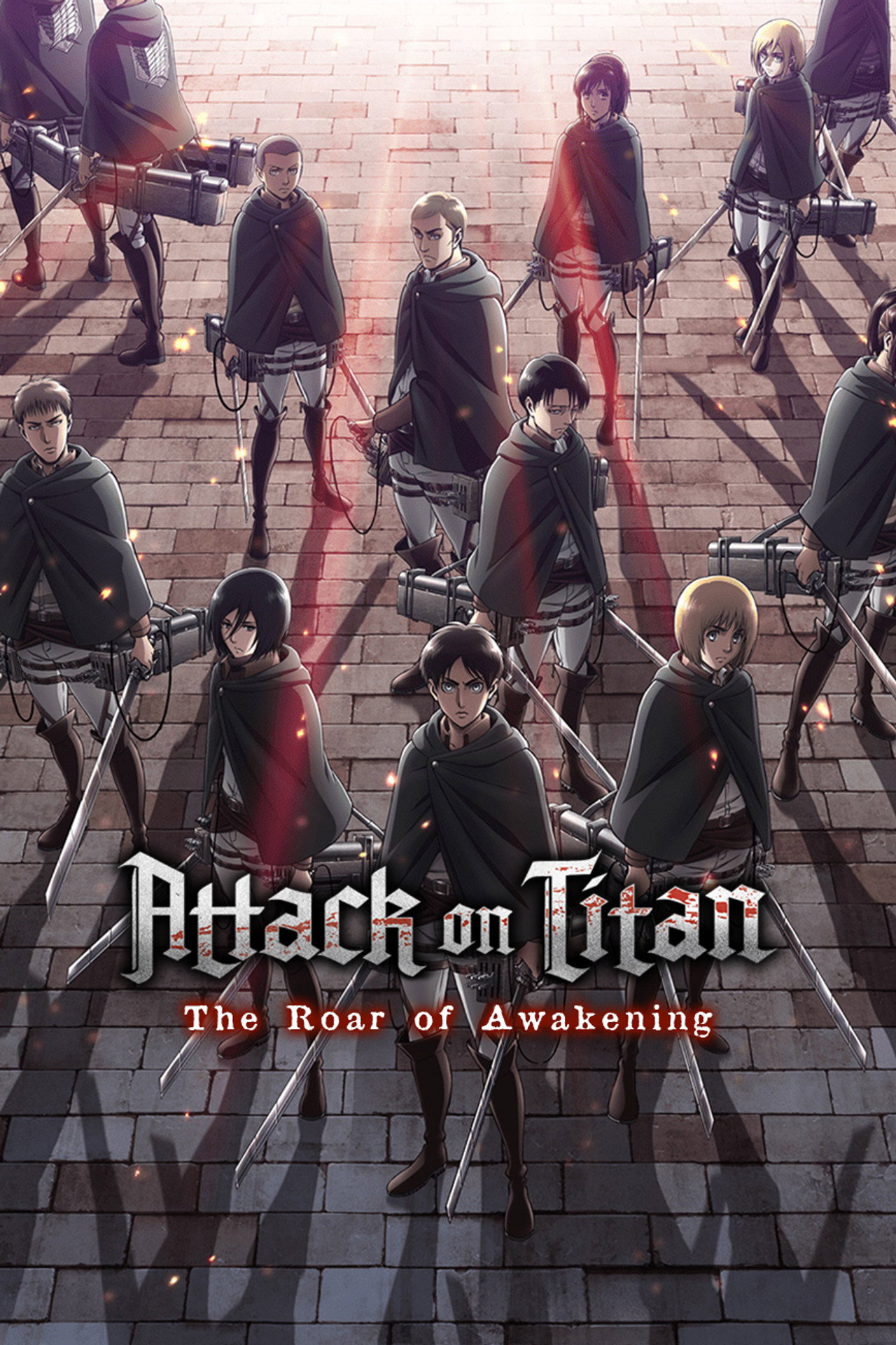 Pôster de Attack on Titan: The Roar of Awakening