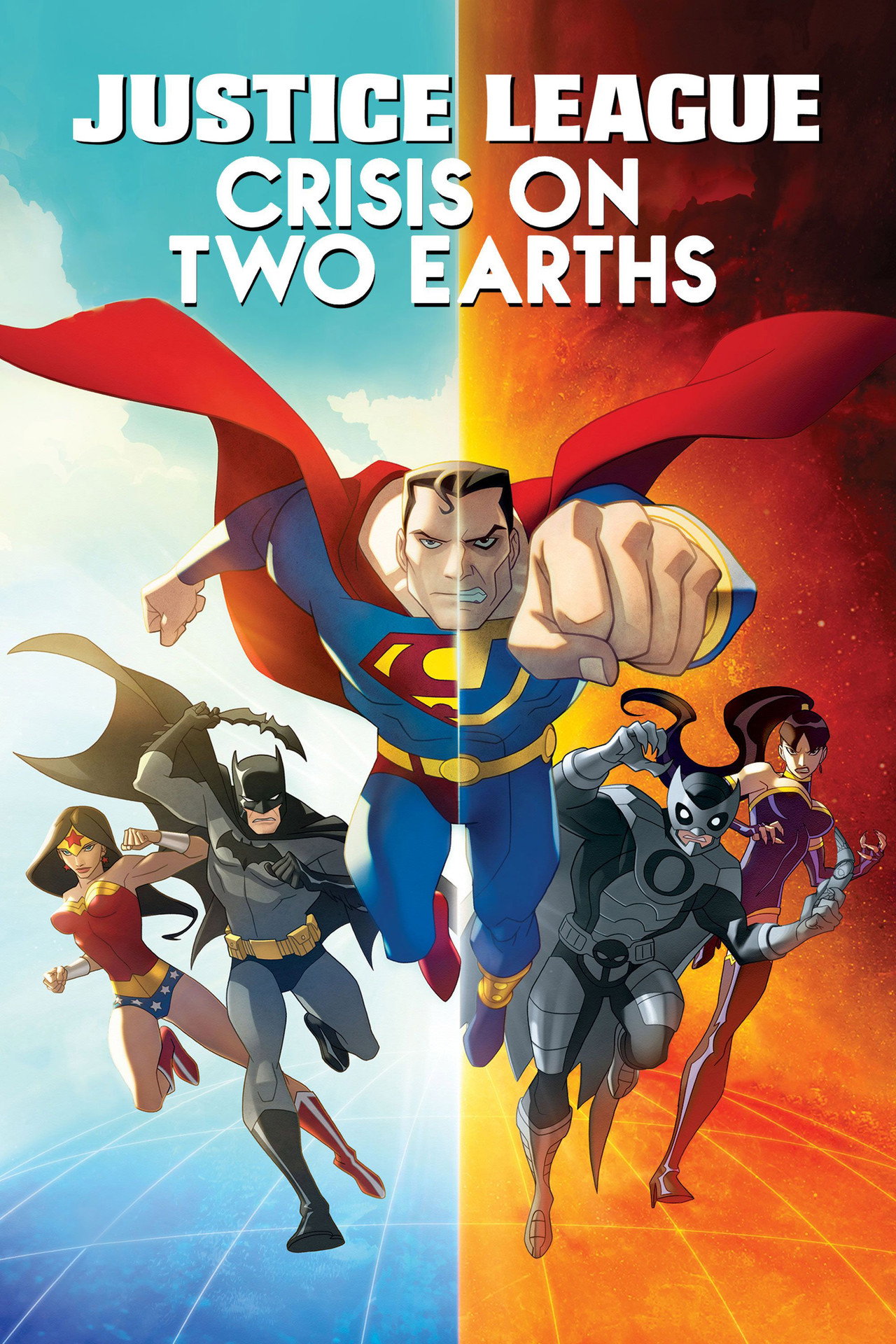 Pôster de Justice League: Crisis on Two Earths