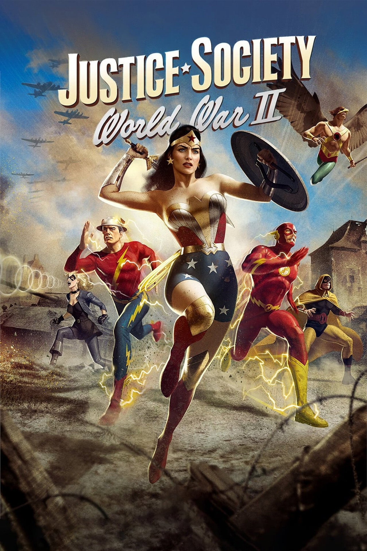 Pôster de Justice Society: World War II