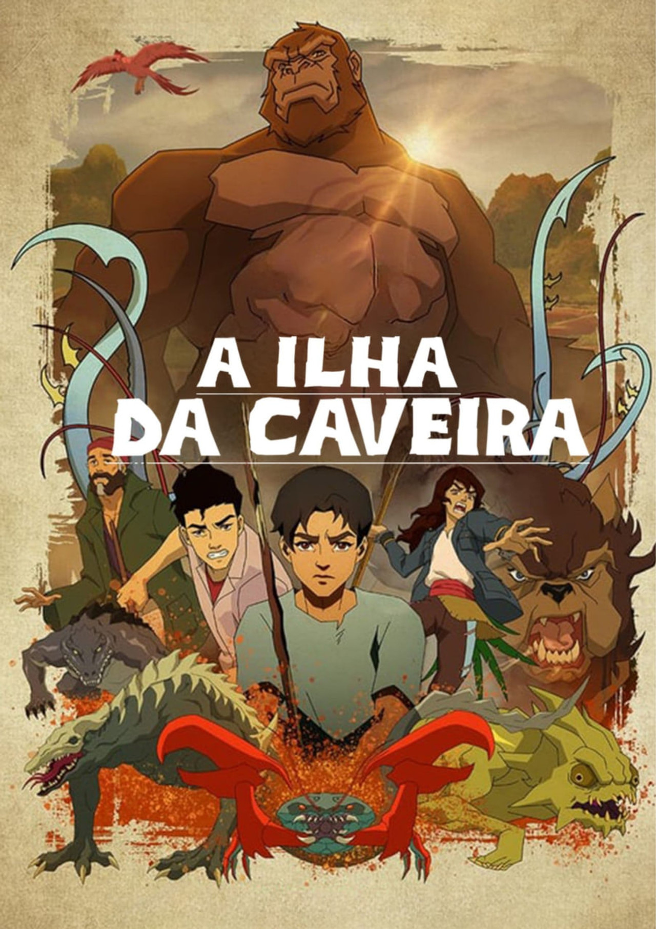 Pôster de A Ilha da Caveira