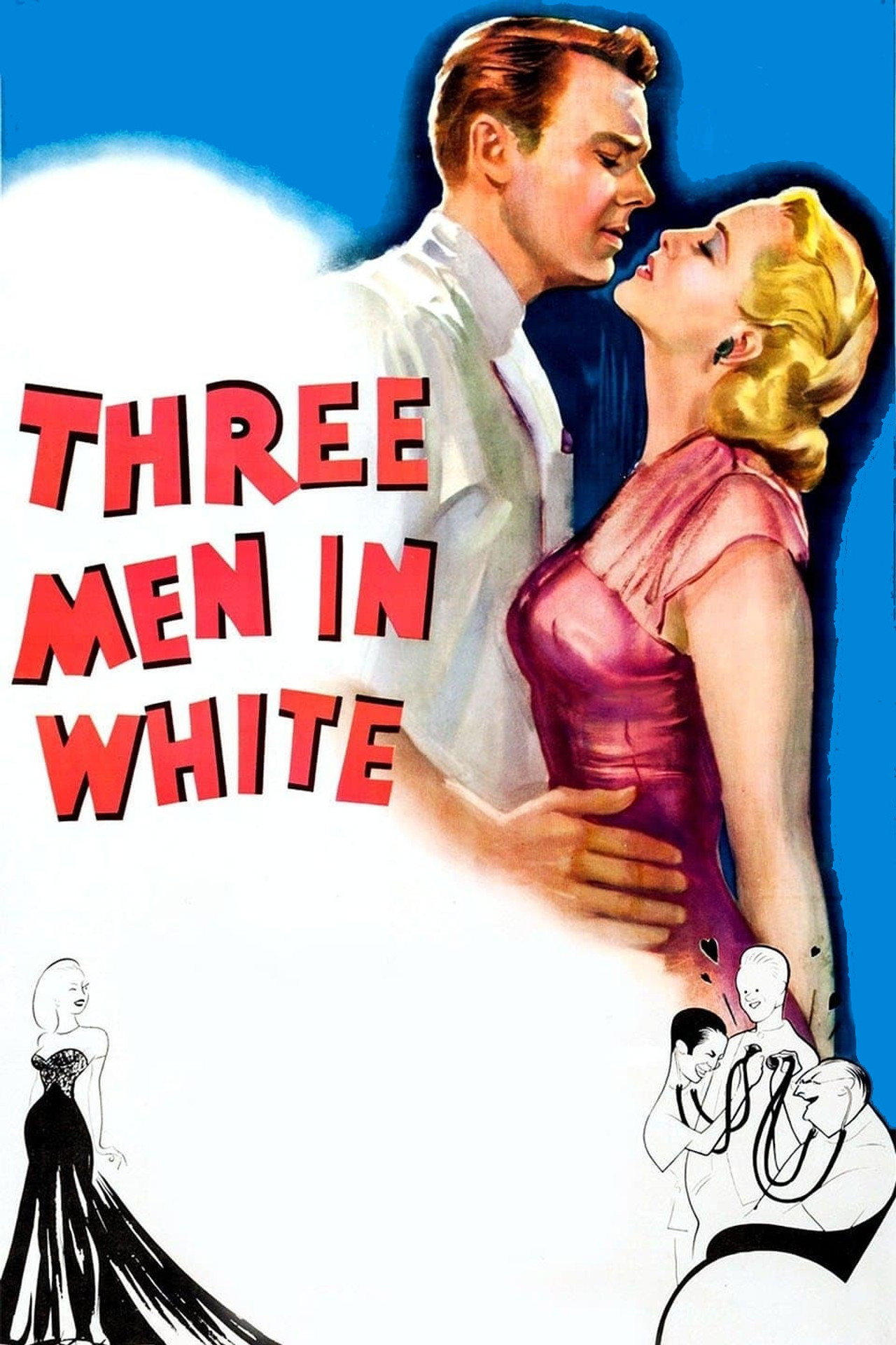 Pôster de 3 Men in White