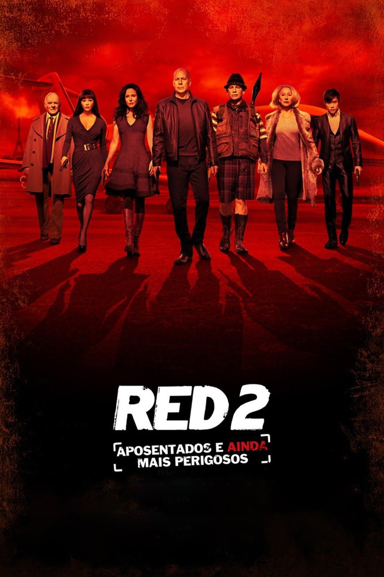 Pôster de RED 2: Aposentados e Ainda Mais Perigosos