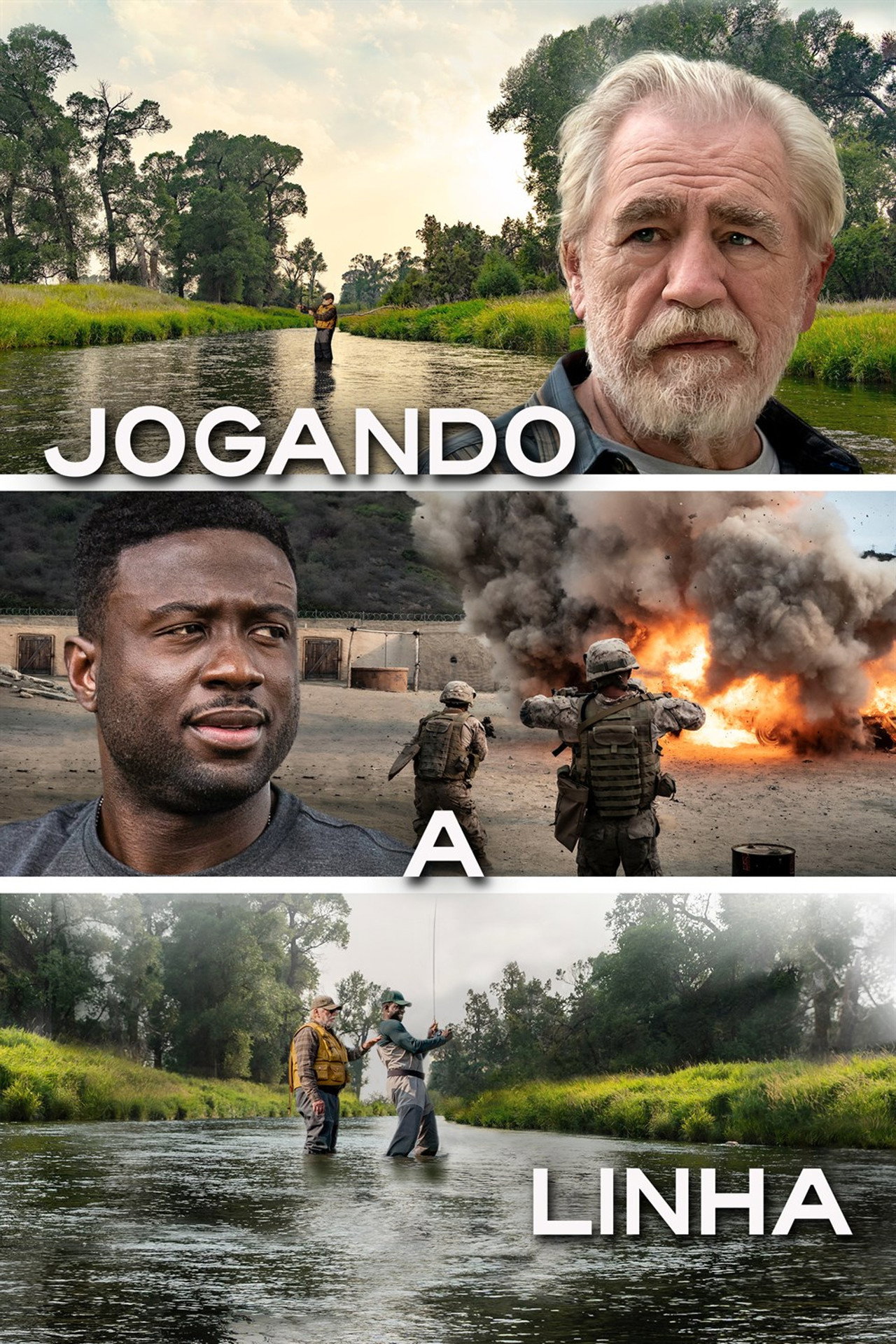 Pôster de Jogando a Linha