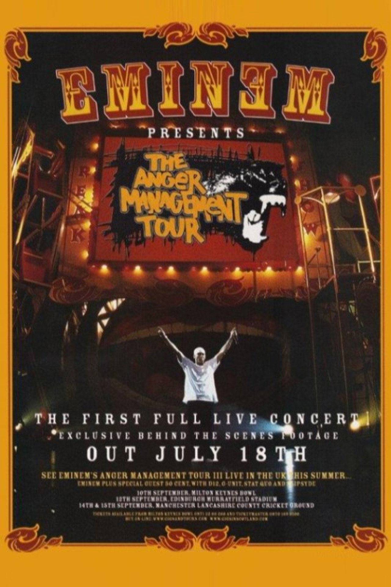 Pôster de Eminem Presents: The Anger Management Tour