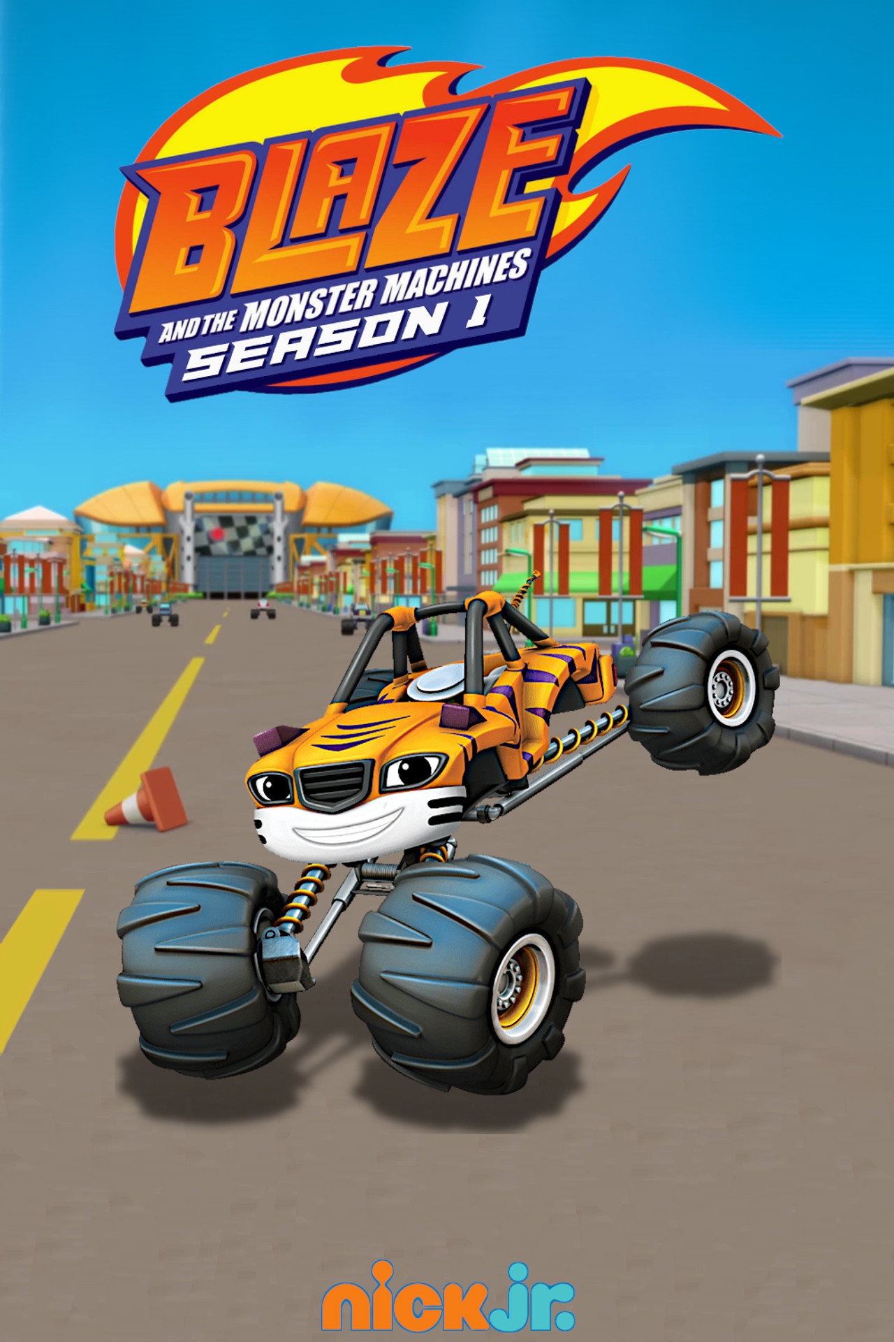 Pôster de Blaze e os Monster Machines