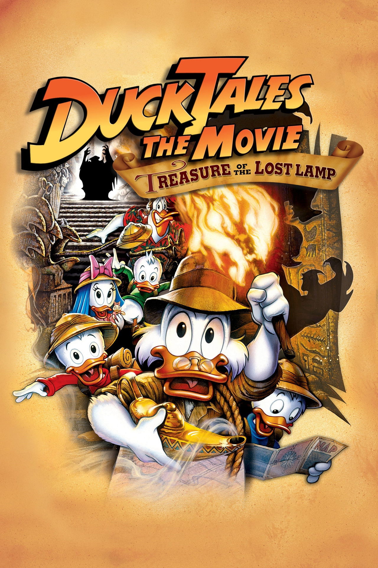 Pôster de DuckTales: The Movie - Treasure of the Lost Lamp