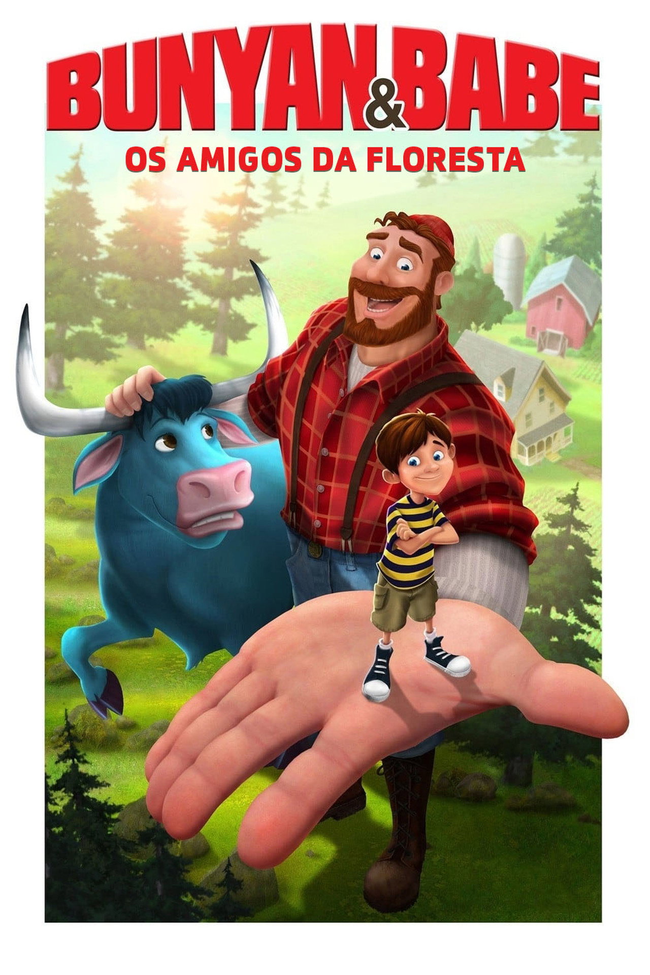 Pôster de Bunyan e Babe: Os Amigos da Floresta