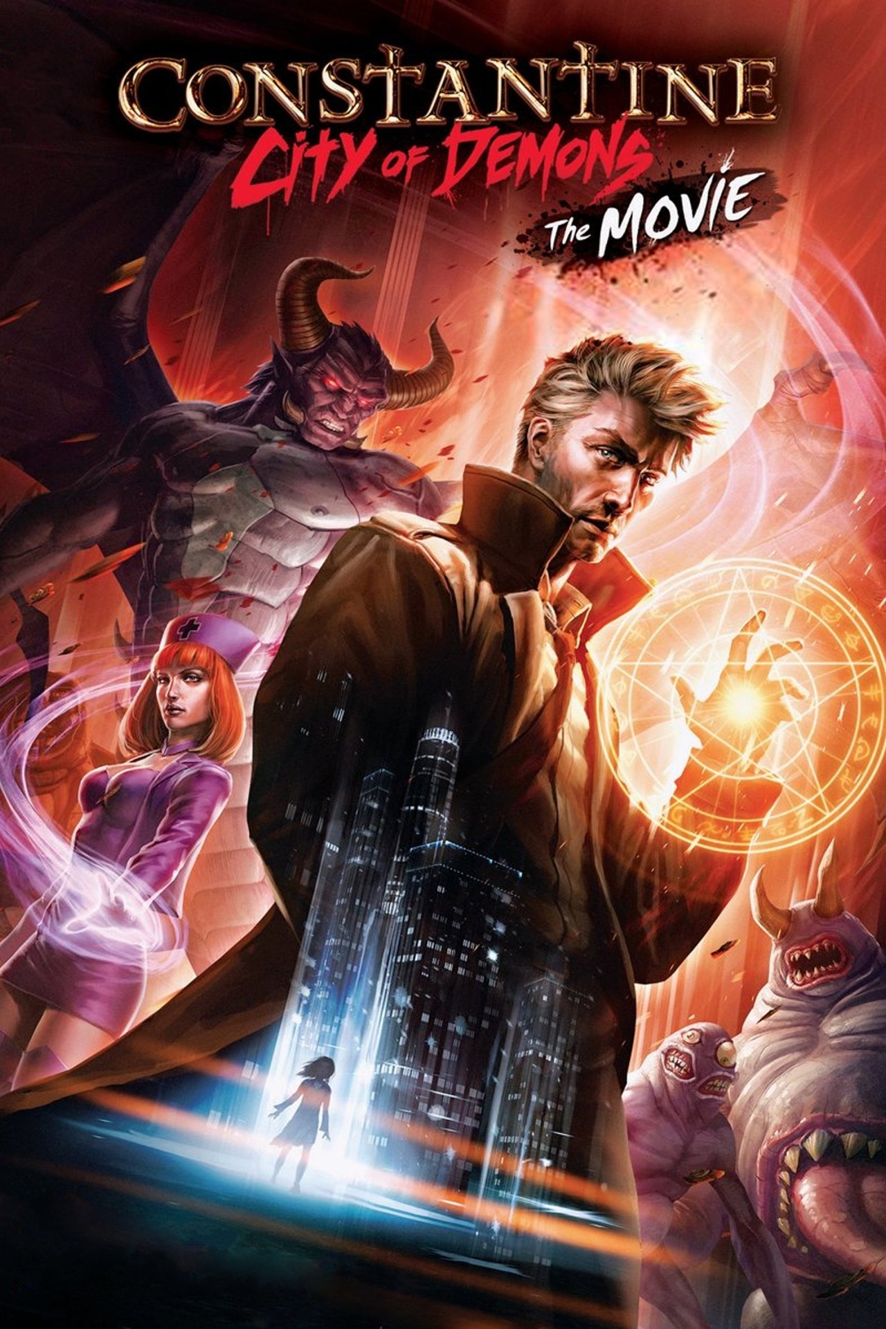 Pôster de Constantine: City of Demons - The Movie