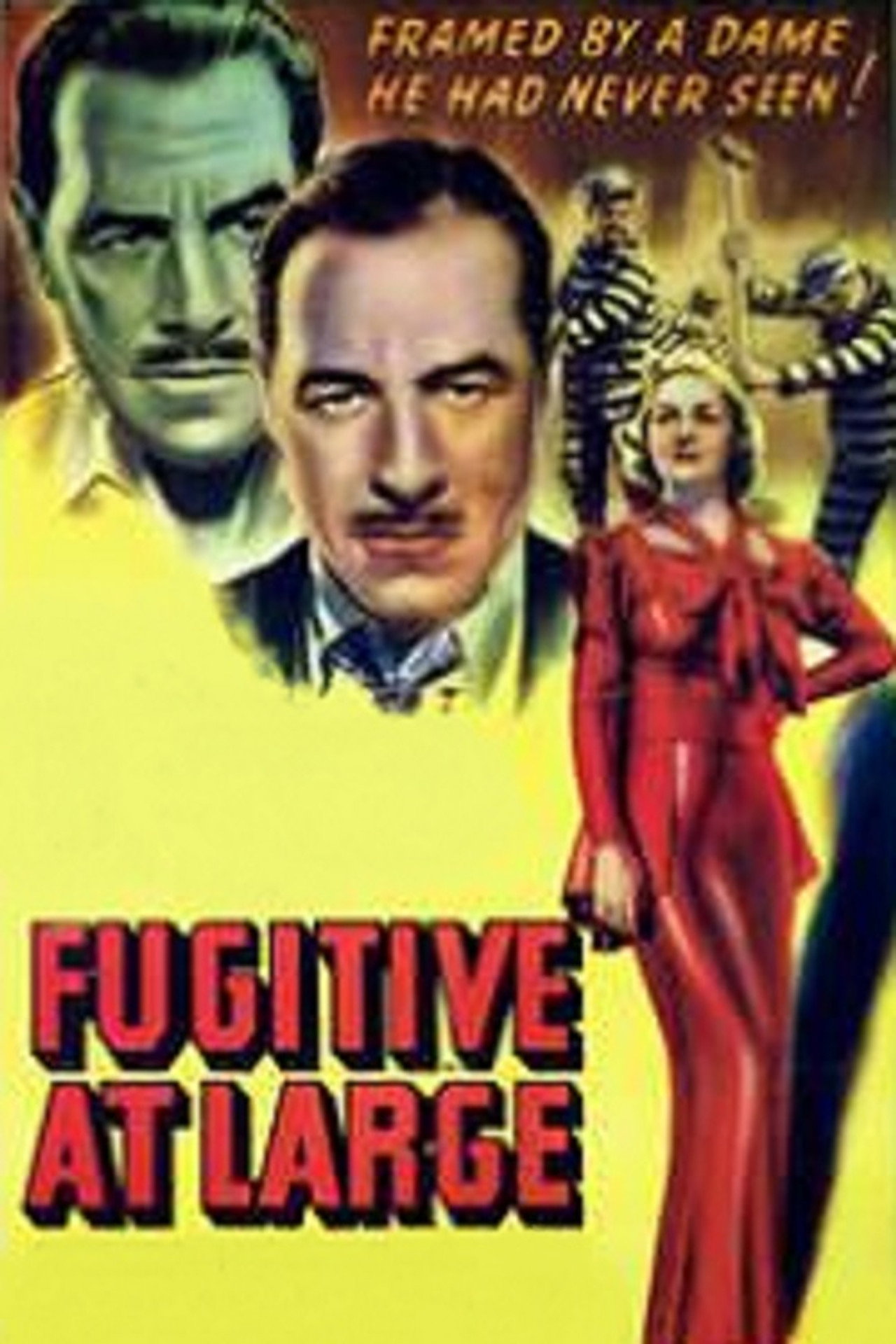 Pôster de Fugitive at Large