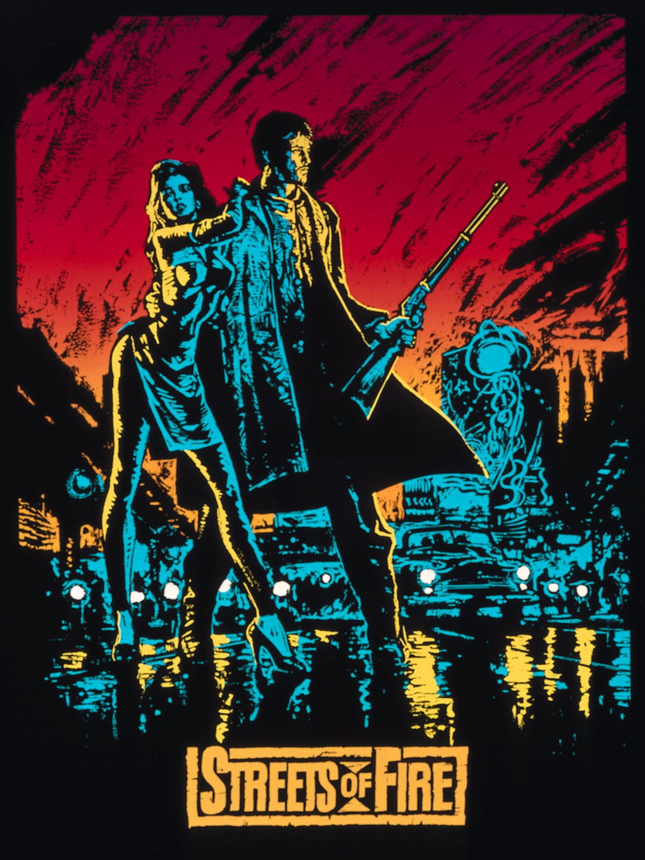 Pôster de Streets of Fire
