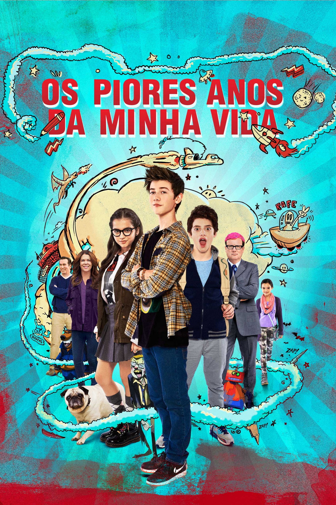 Pôster de Escola: Os Piores Anos da Minha Vida