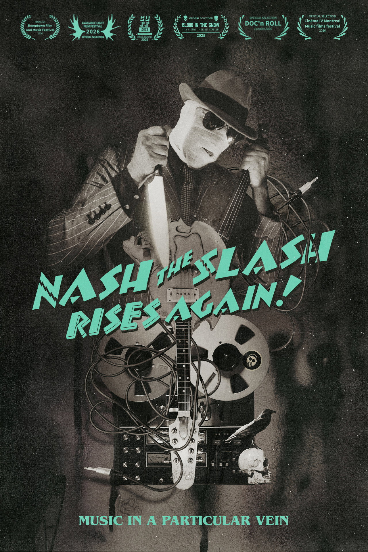 Pôster de Nash the Slash Rises Again!