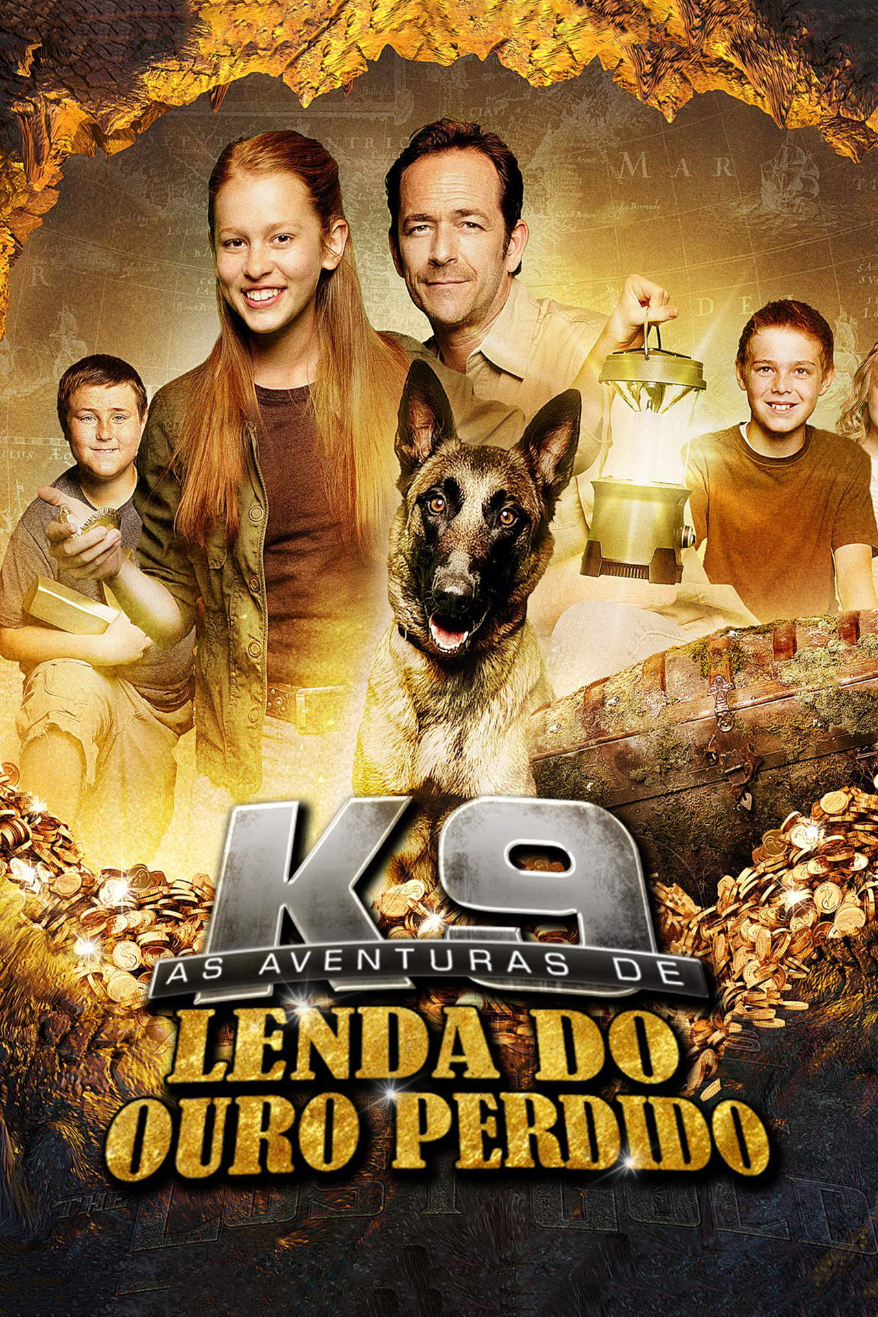 Pôster de As Aventuras de K-9: A Lenda do Ouro Perdido