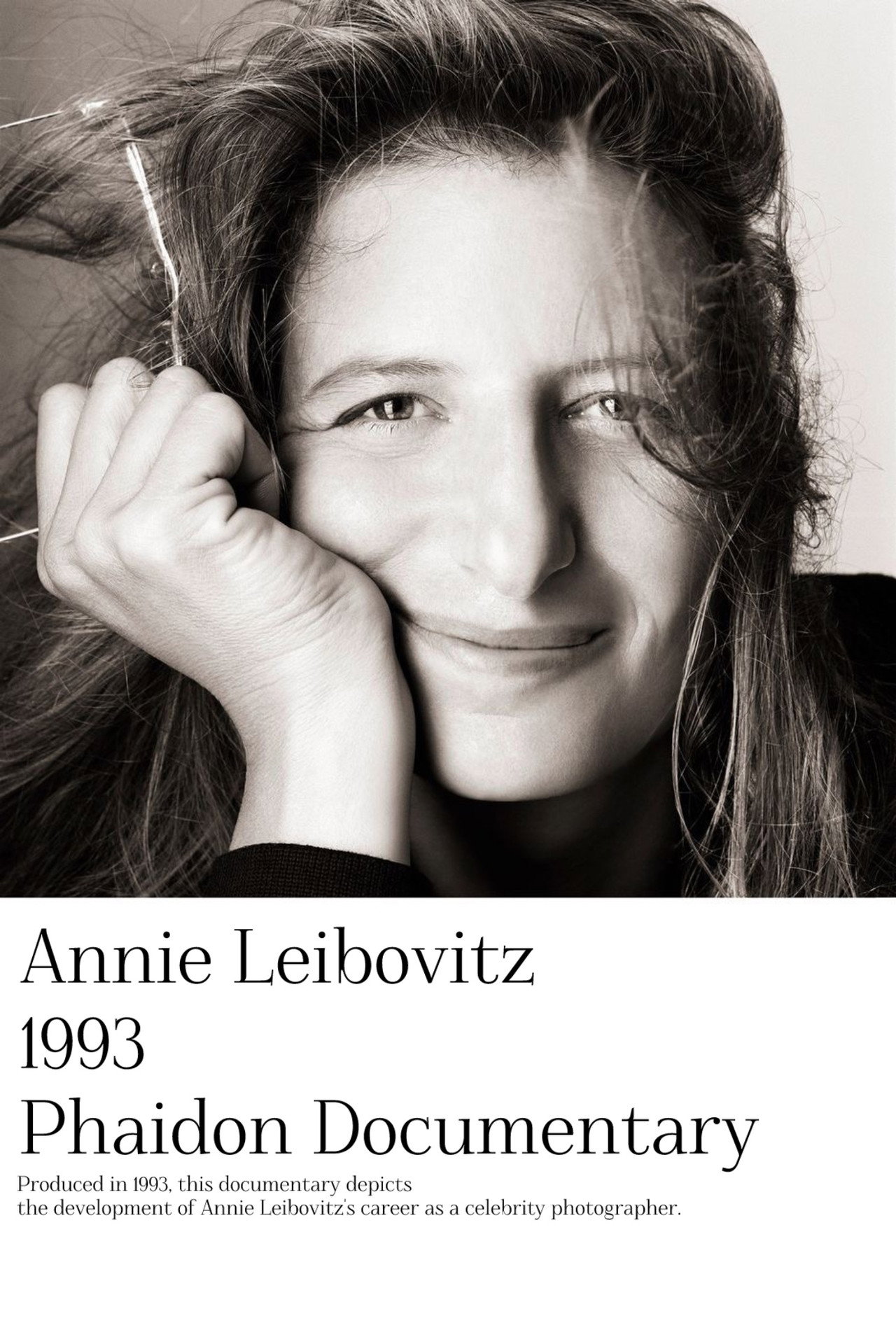 Pôster de Annie Leibovitz 1993 Phaidon Documentary