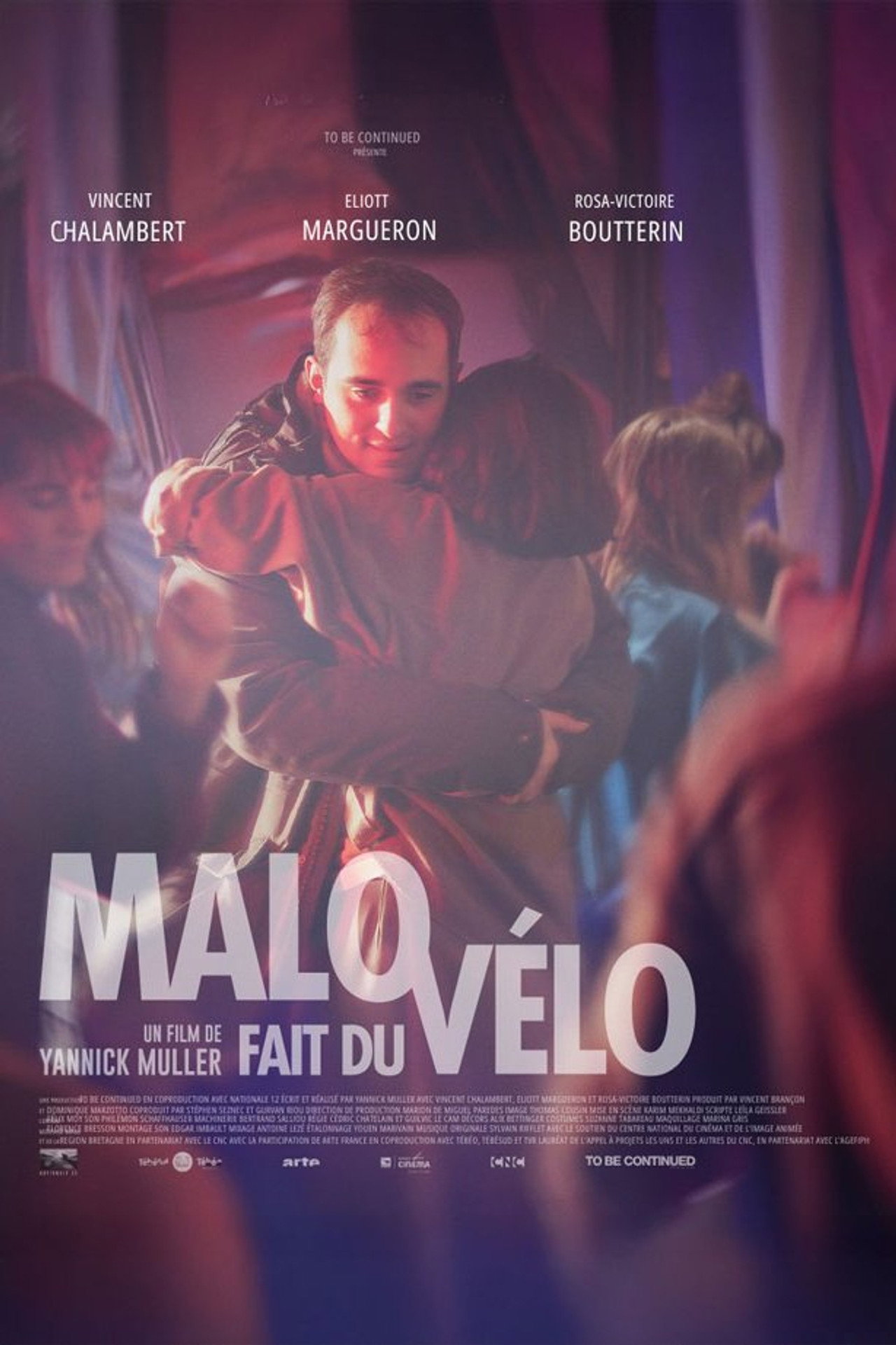 Pôster de Malo fait du vélo