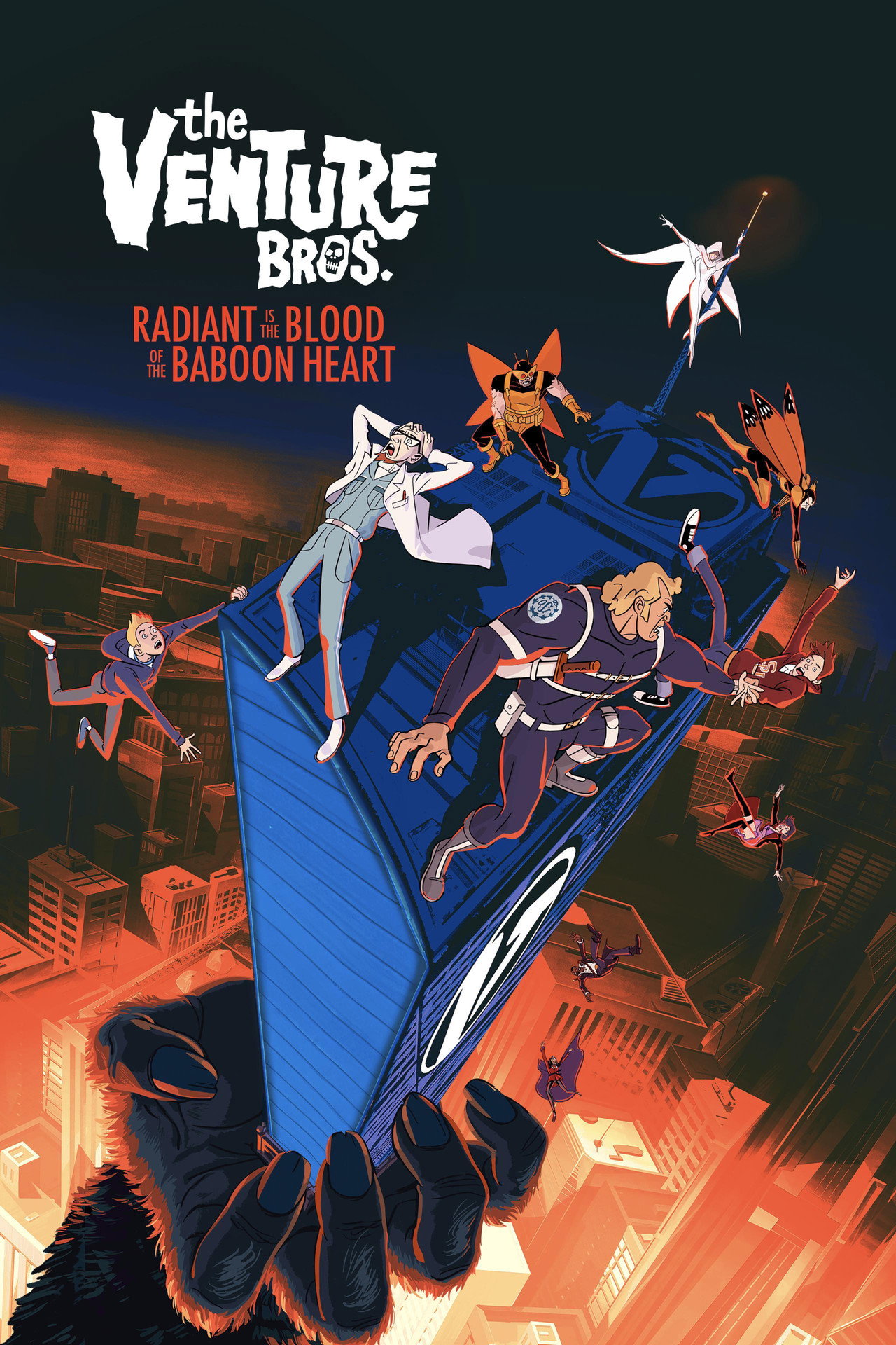 Pôster de The Venture Bros.: Radiant Is the Blood of the Baboon Heart