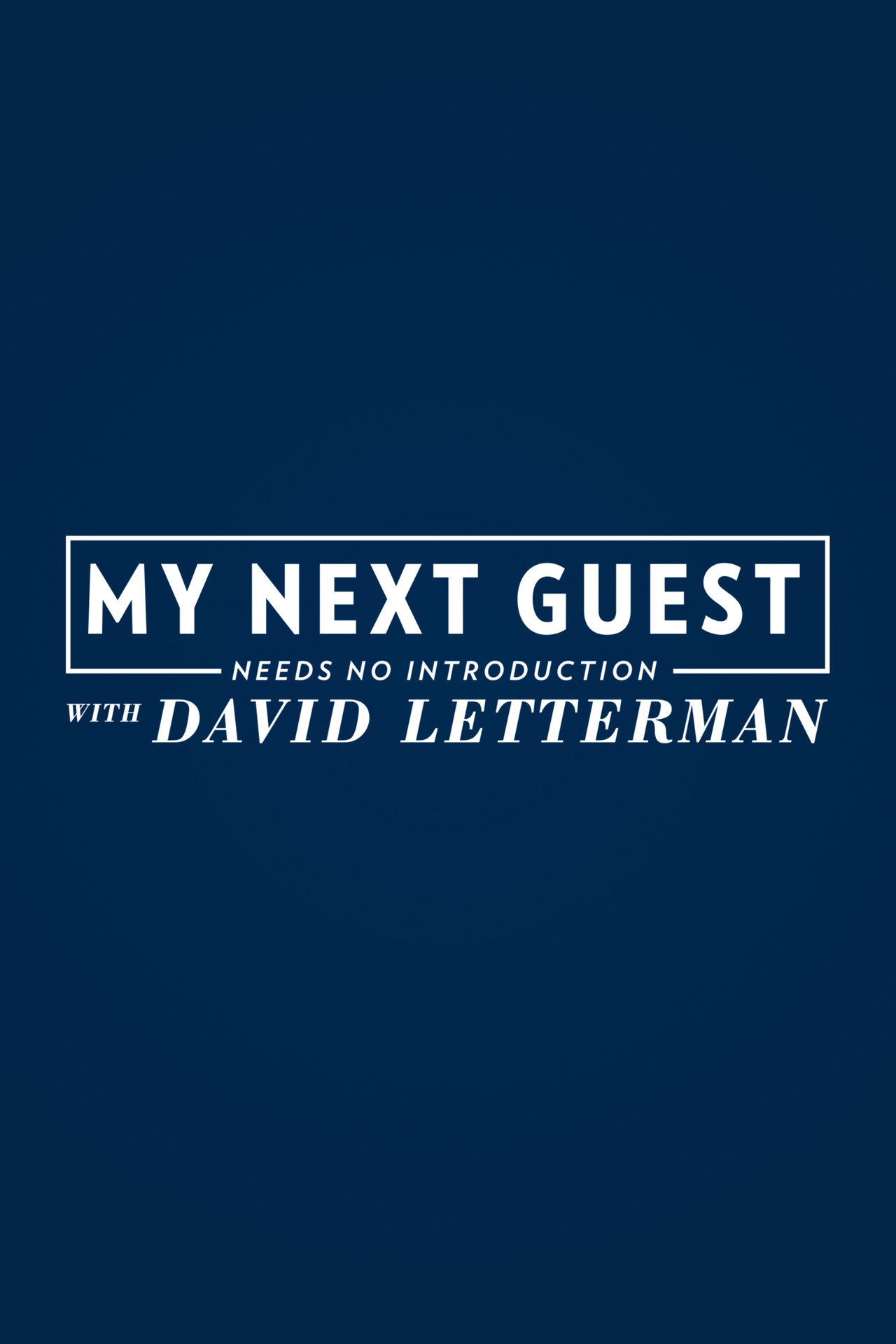 Pôster de O Próximo Convidado Dispensa Apresentação com David Letterman