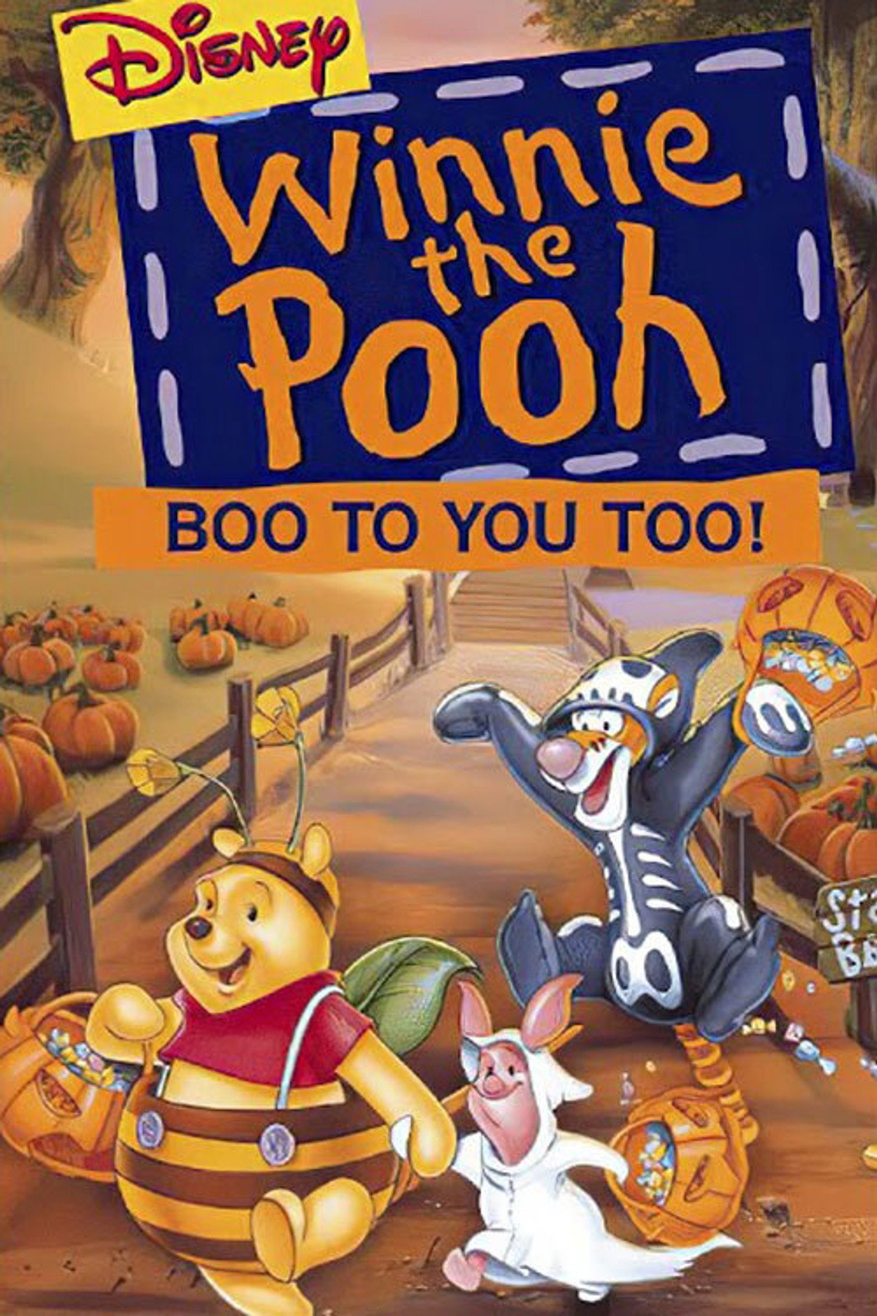 Pôster de Boo to You Too! Winnie the Pooh