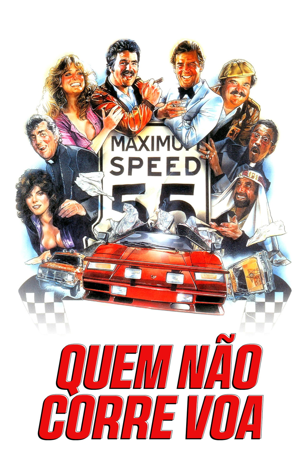 Pôster de Quem Não Corre, Voa