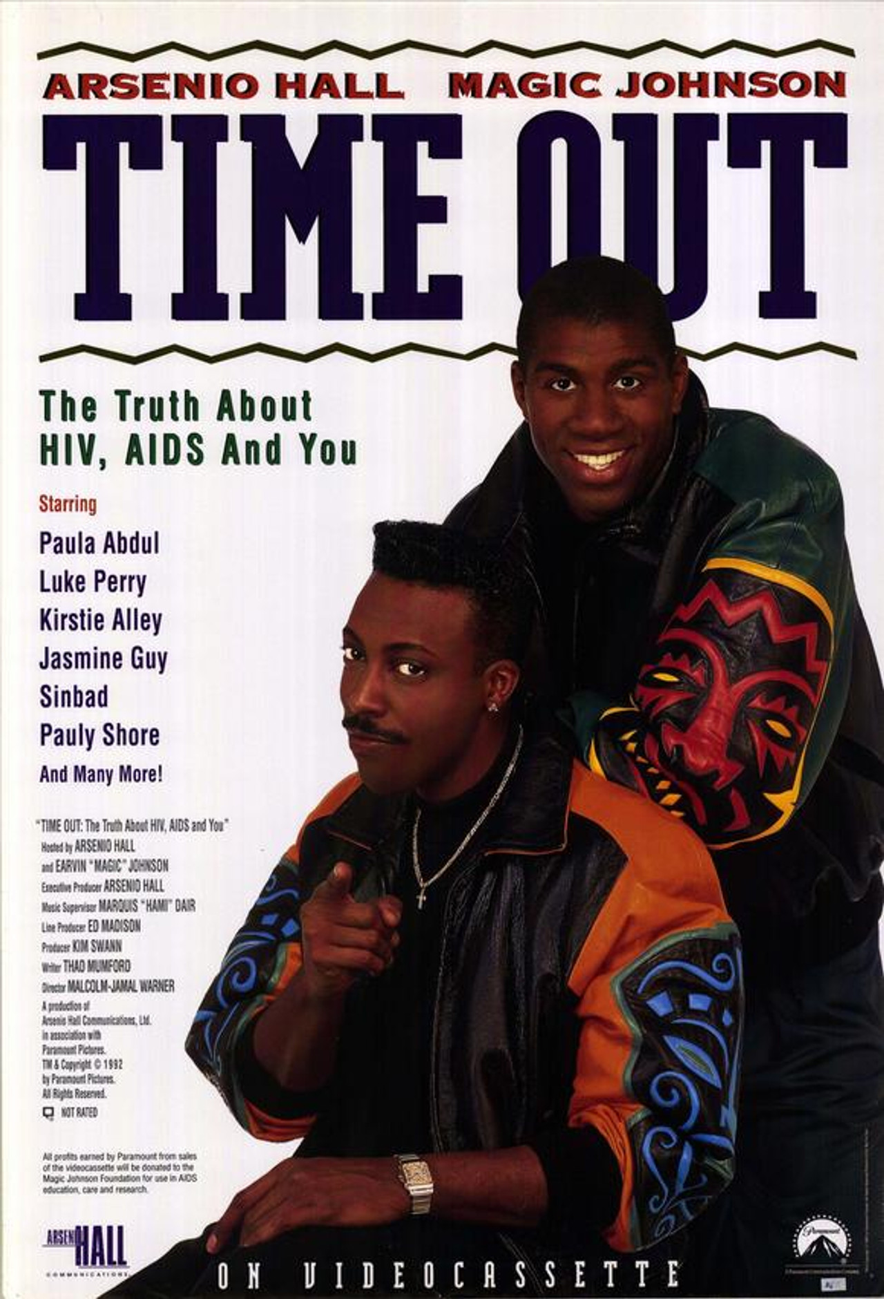 Pôster de Time Out: The Truth About HIV, AIDS and You