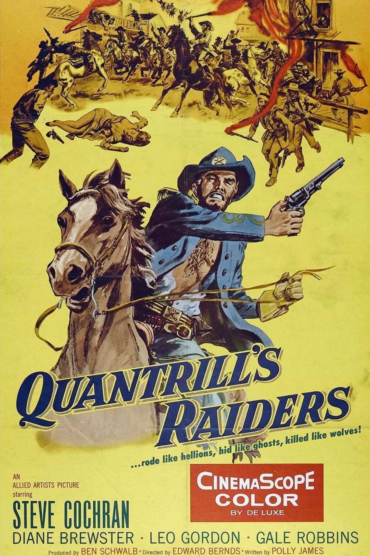 Pôster de Quantrill's Raiders