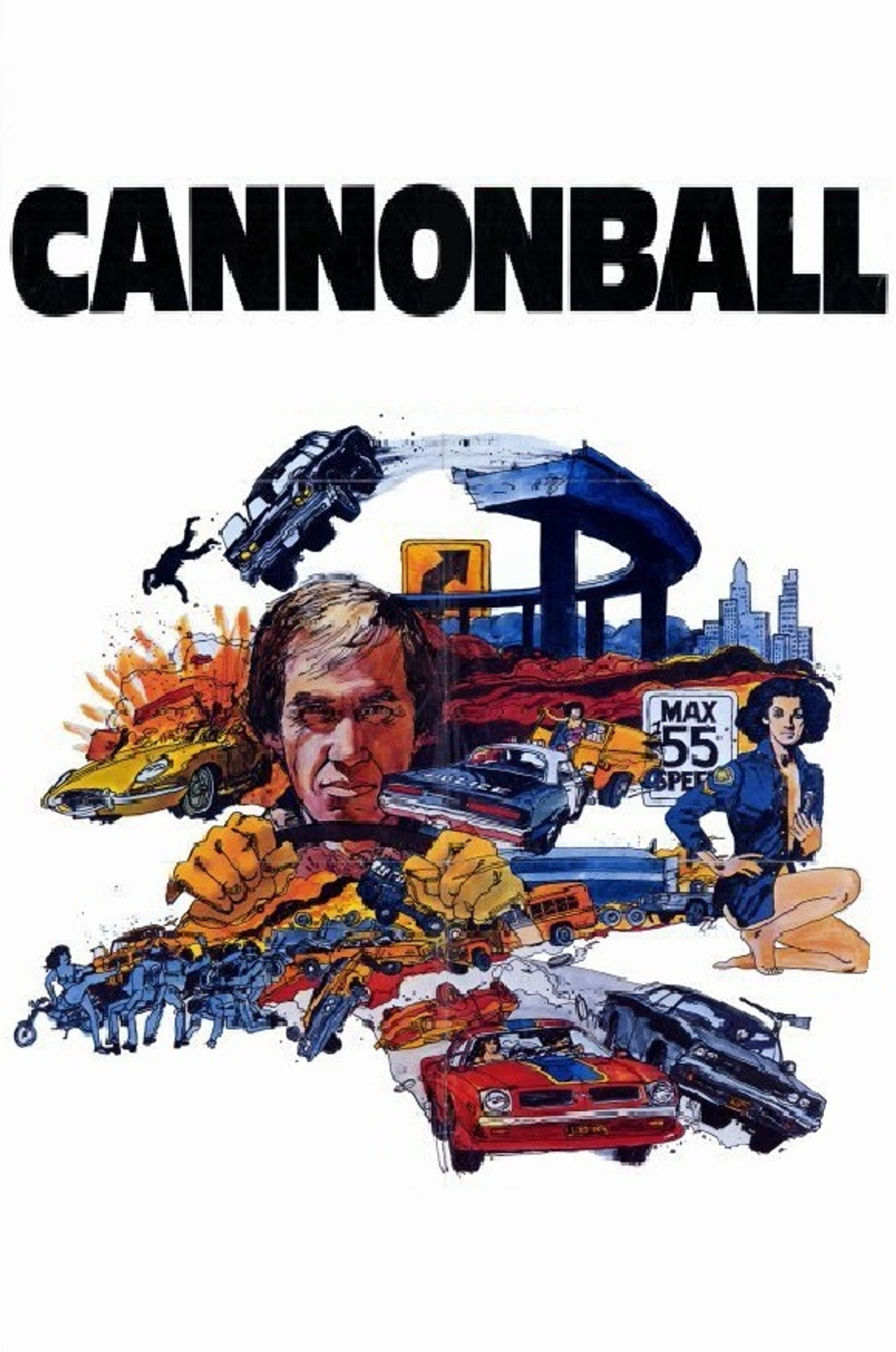 Pôster de Cannonball