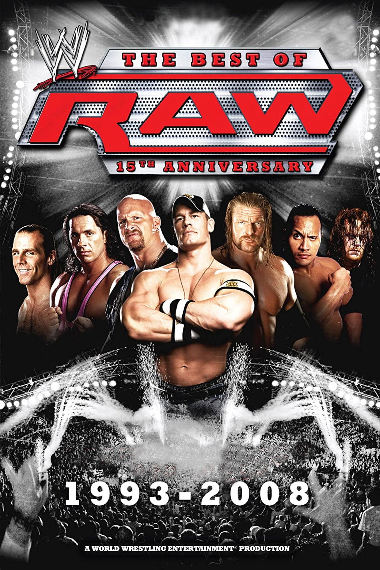 Pôster de WWE: The Best of Raw 15th Anniversary