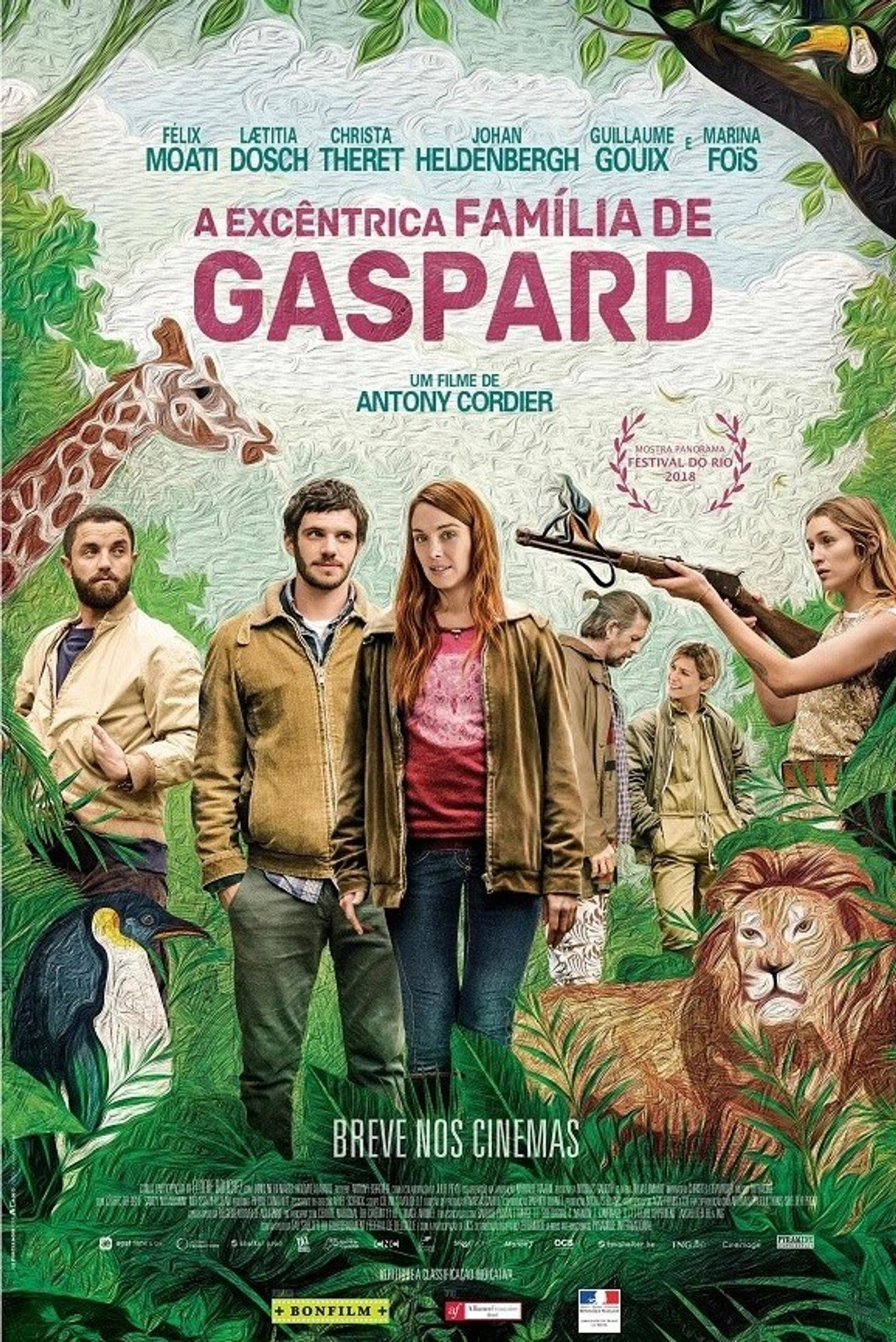 Pôster de A Excêntrica Família de Gaspard