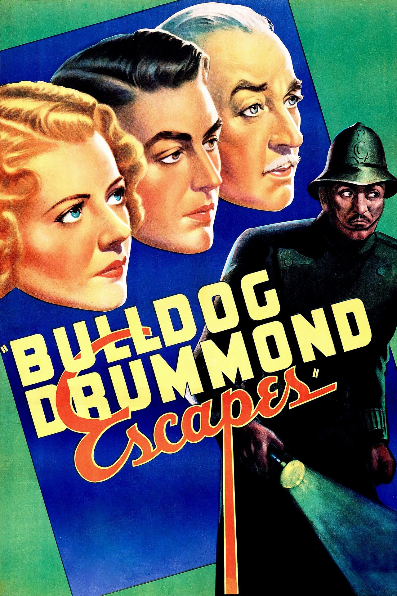 Pôster de Evasão de Bulldog Drummond
