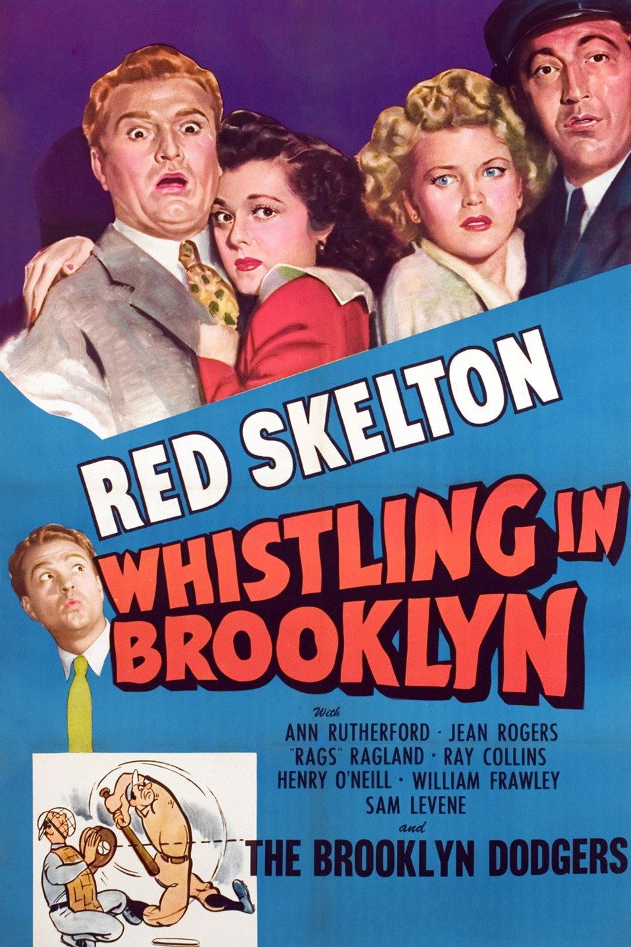 Pôster de Whistling in Brooklyn