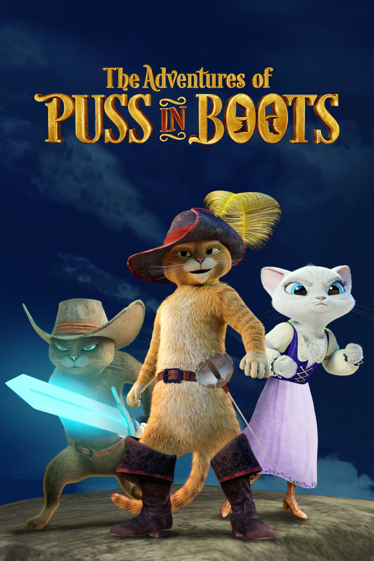 Pôster de The Adventures of Puss in Boots