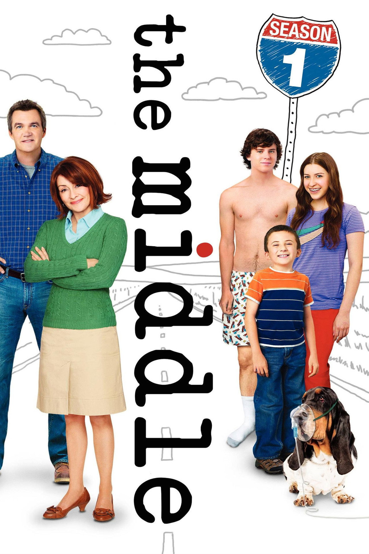 Pôster de The Middle: Uma Família Perdida no Meio do Nada