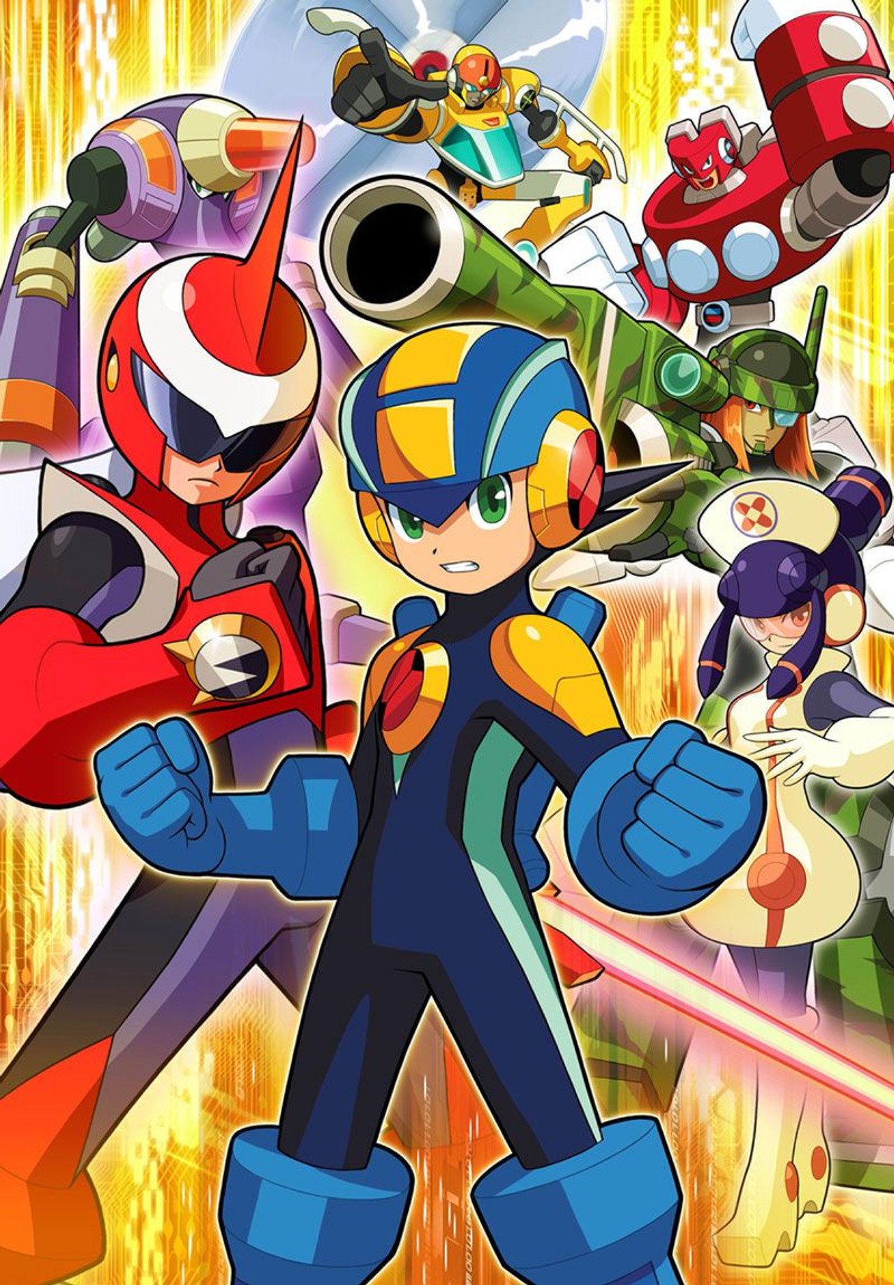 Pôster de MegaMan NT Warrior