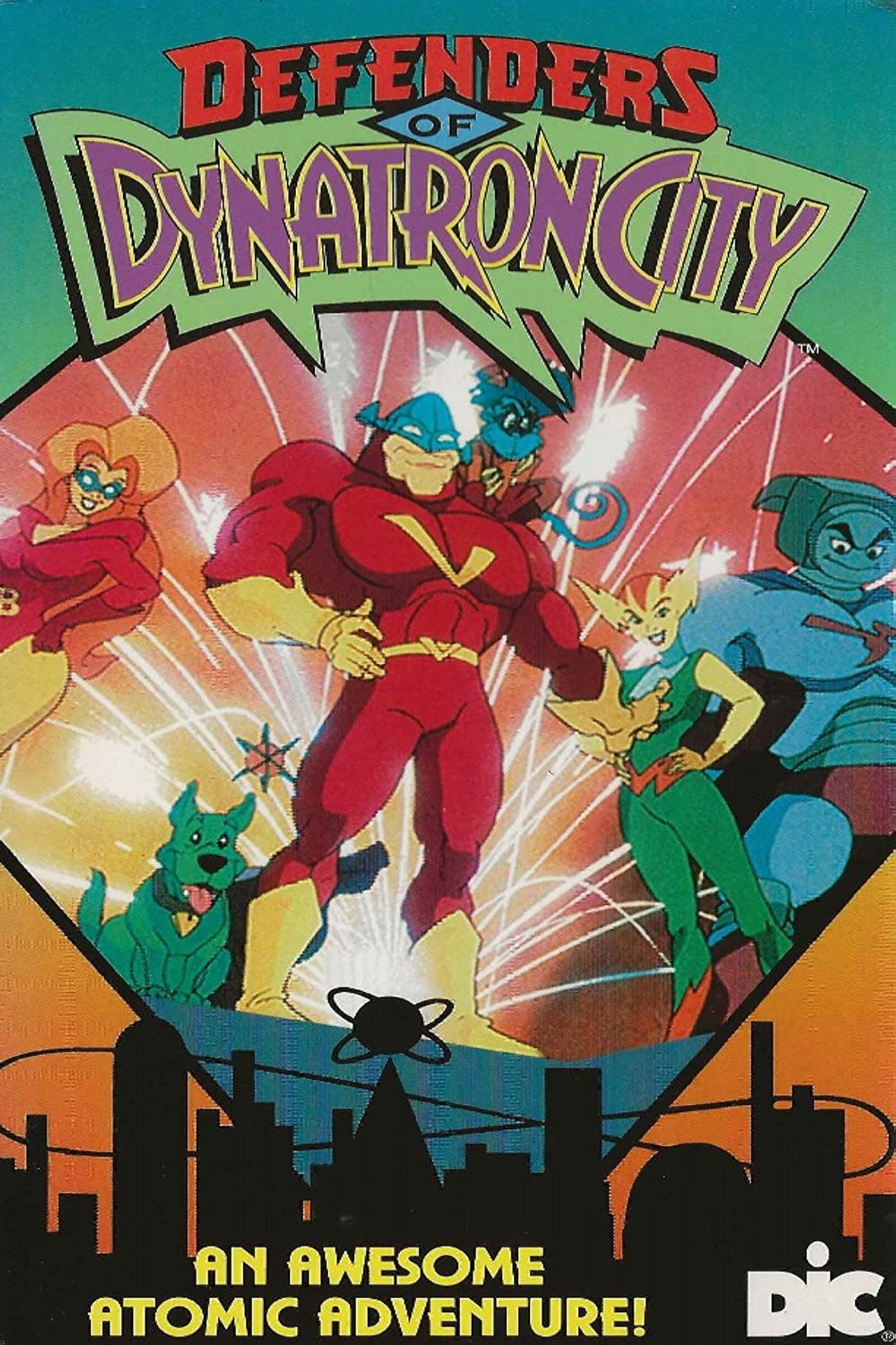 Pôster de Defenders of Dynatron City