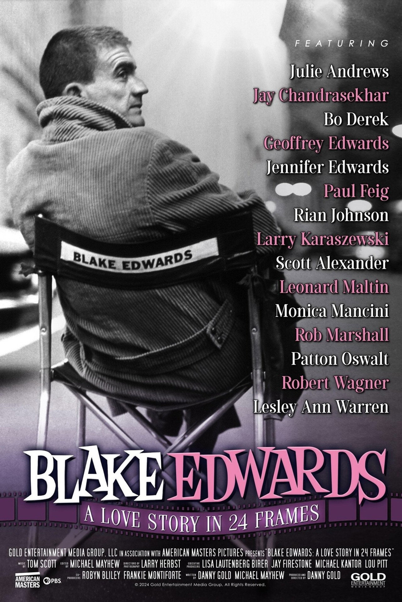Pôster de Blake Edwards: A Love Story in 24 Frames