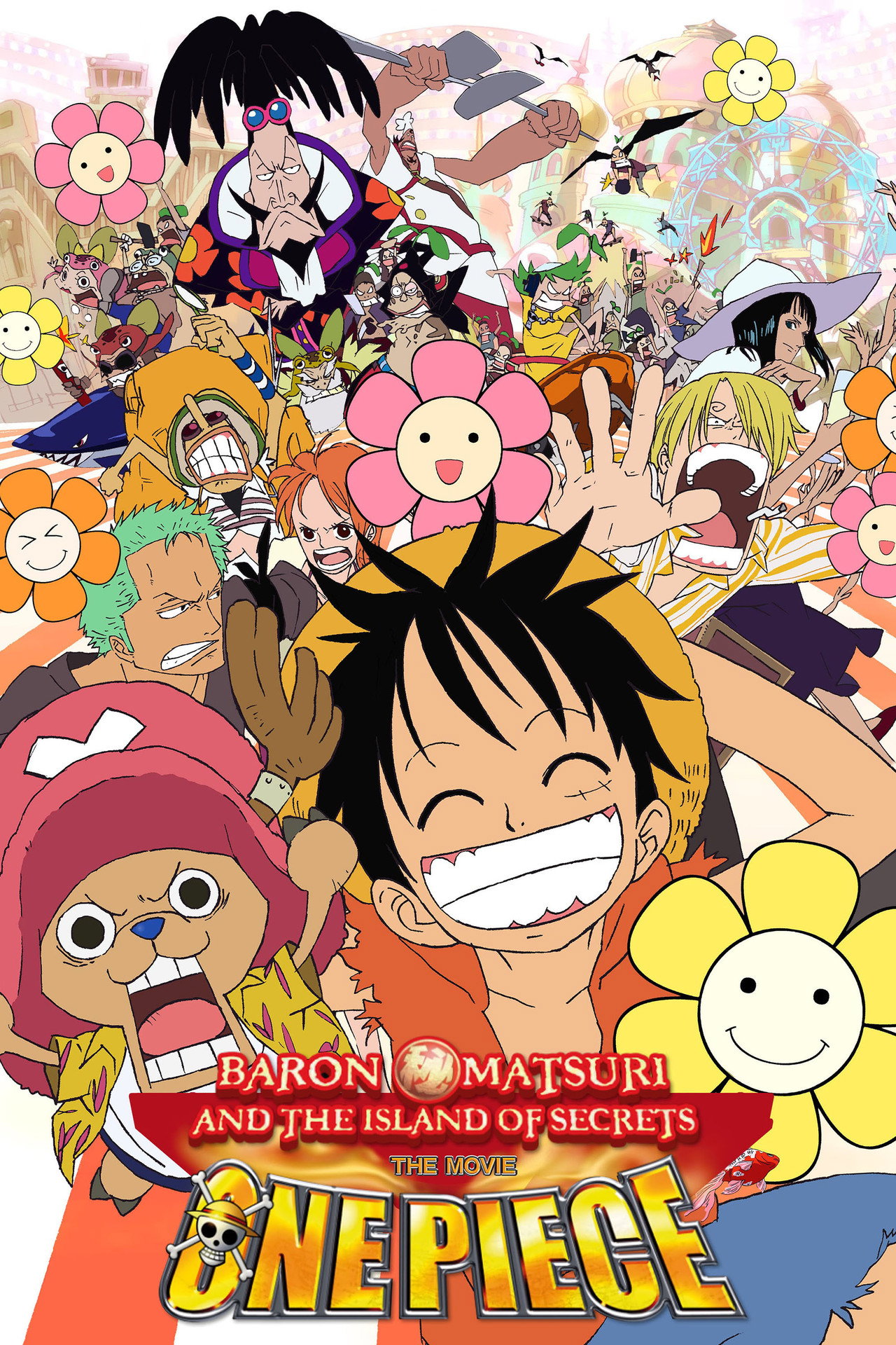 Pôster de One Piece: Omatsuri Danshaku to Himitsu no Shima