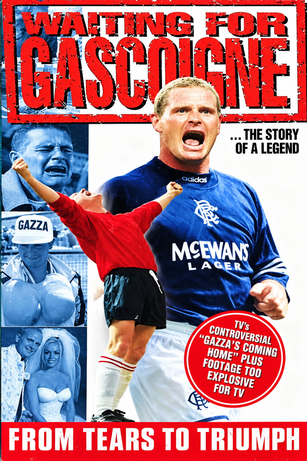 Pôster de Waiting for Gascoigne: The Story of a Legend