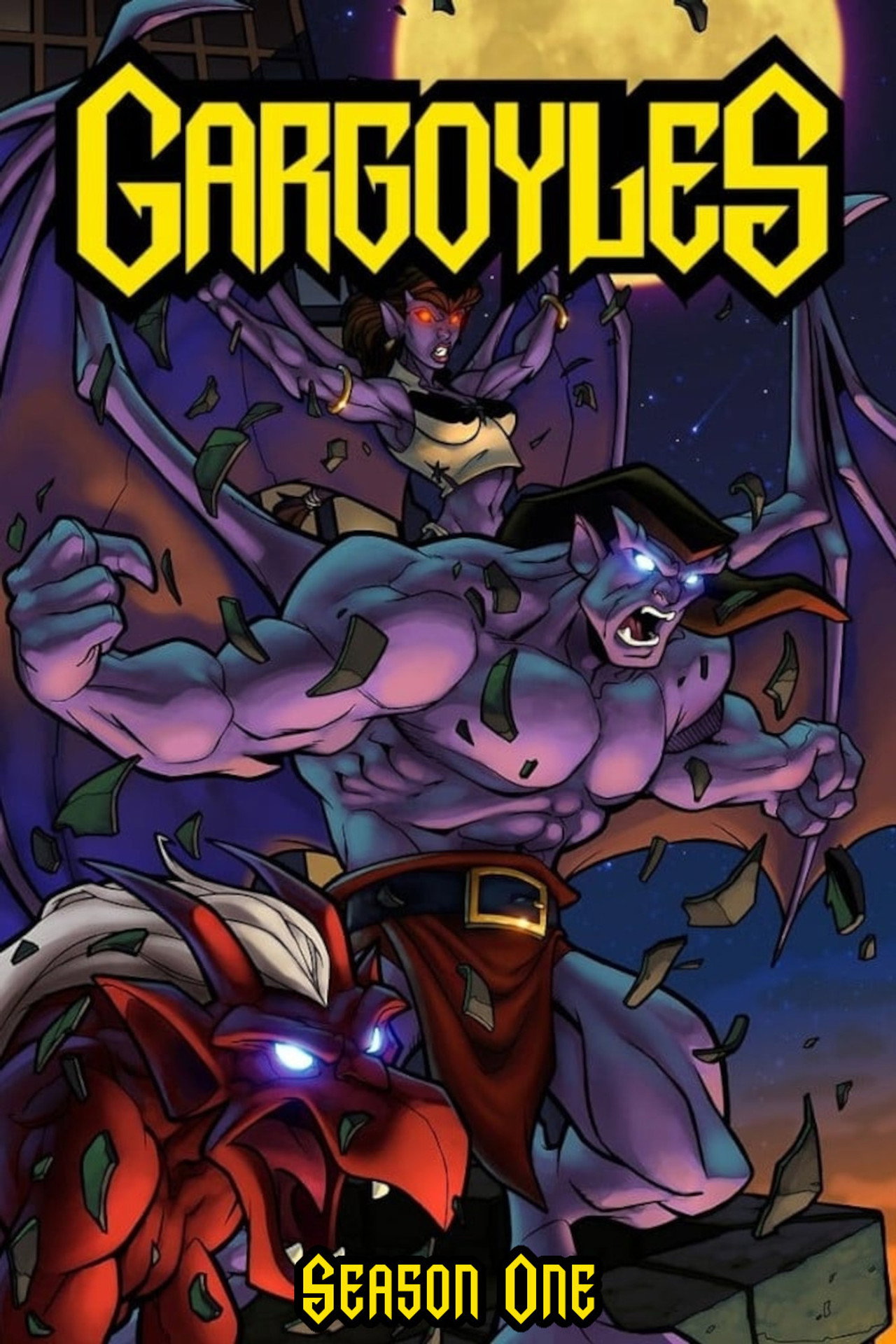 Pôster de Gargoyles