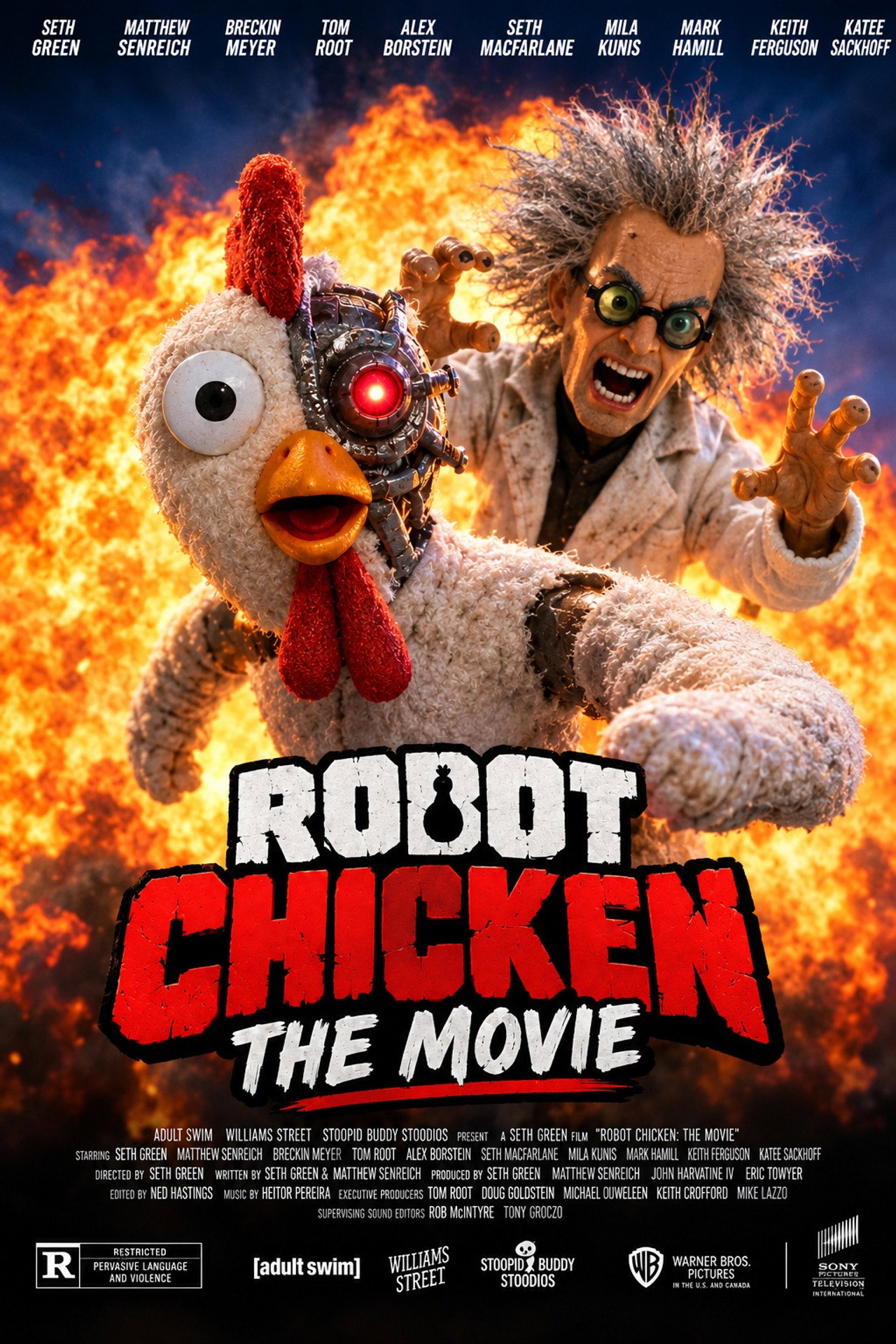 Pôster de Robot Chicken: The Movie