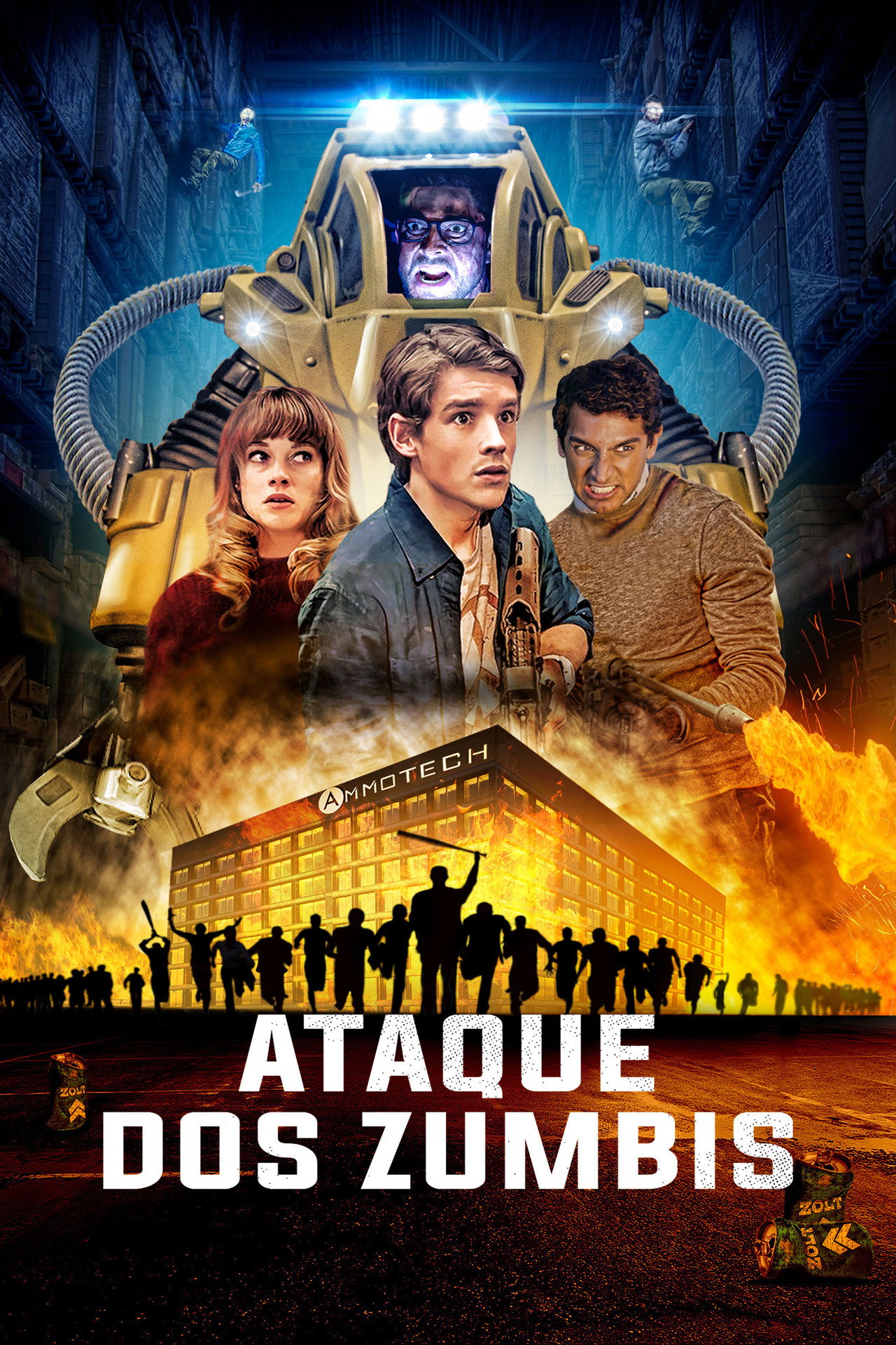 Pôster de Ataque dos Zumbis