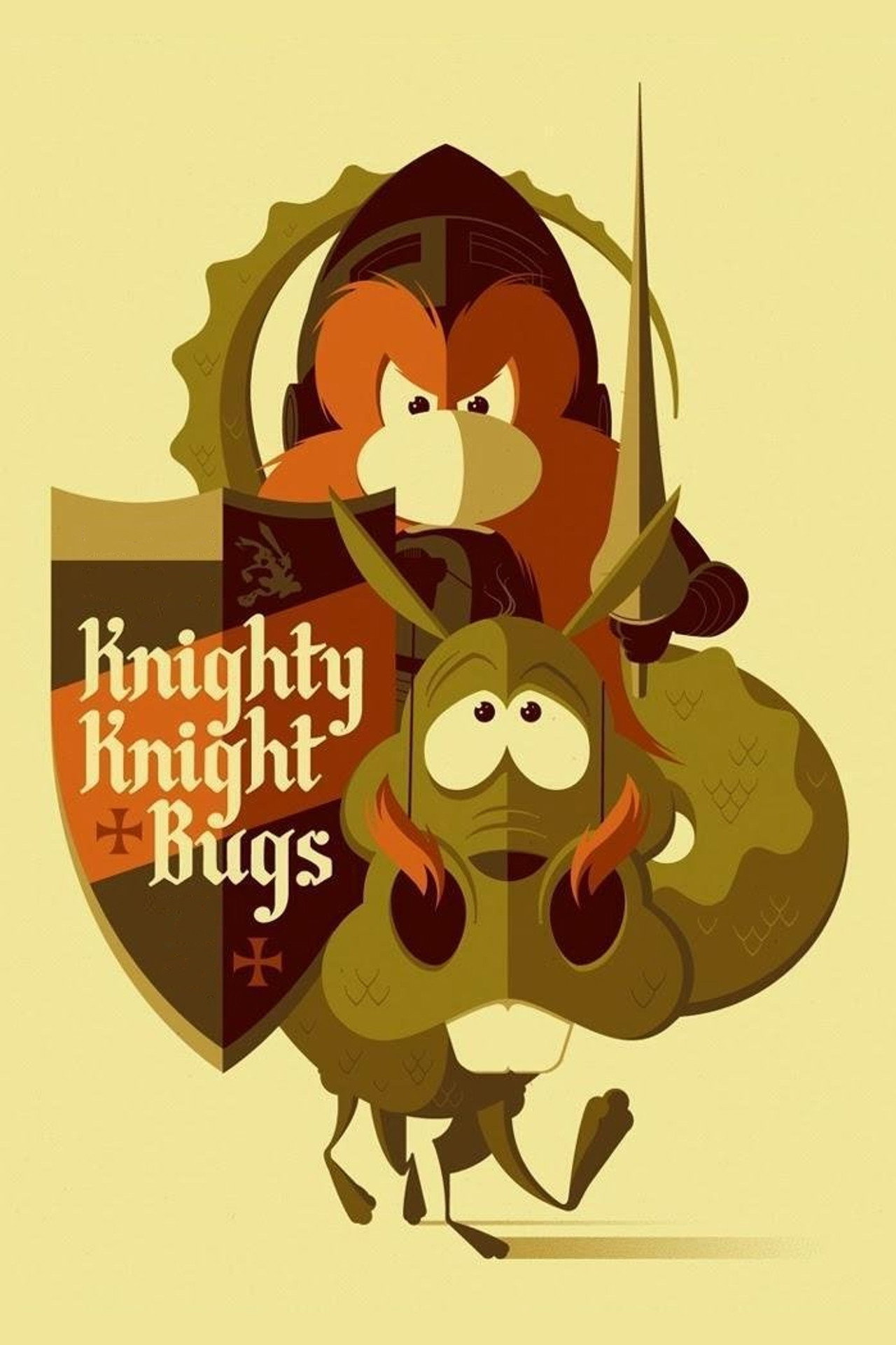 Pôster de Knighty Knight Bugs