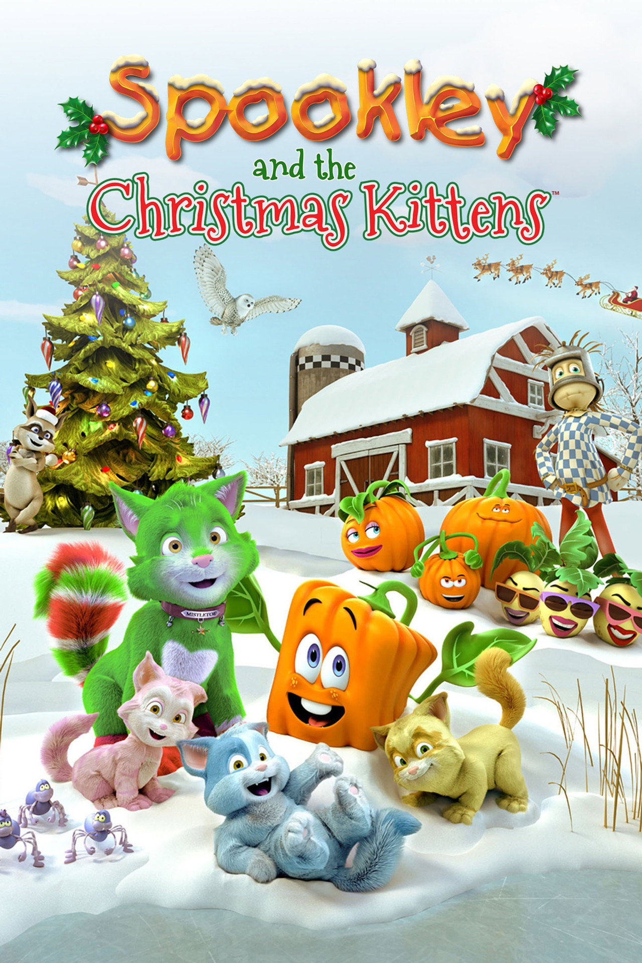 Pôster de Spookley and the Christmas Kittens