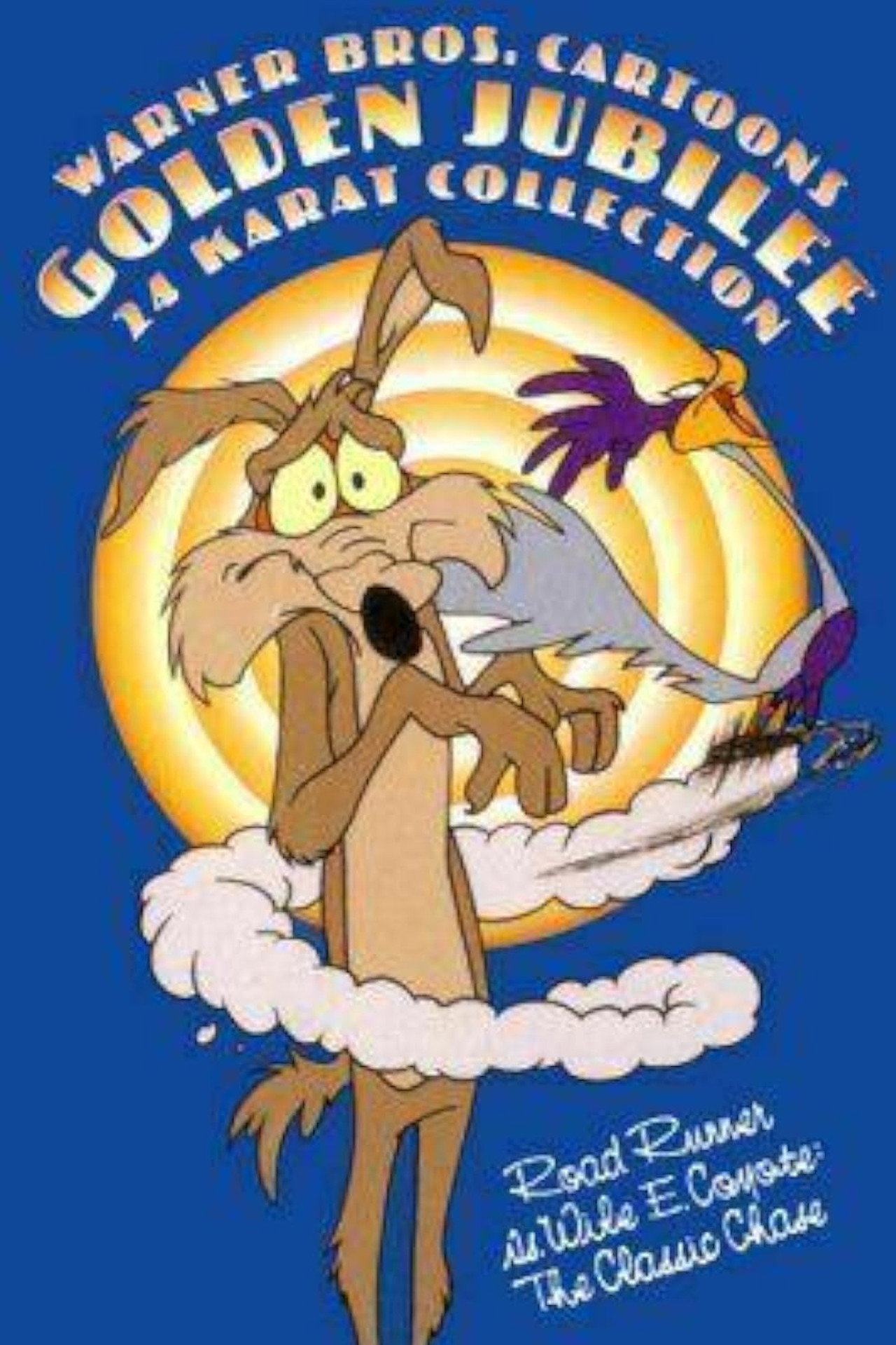 Pôster de Warner Bros. Cartoons Golden Jubilee 24 Karat Collection - Road Runner vs. Wile E. Coyote: The Classic Chase