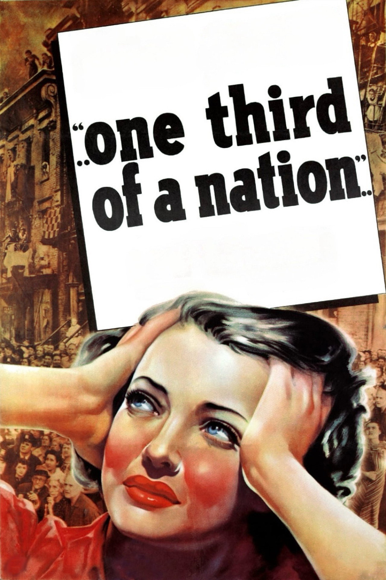Pôster de One Third of a Nation