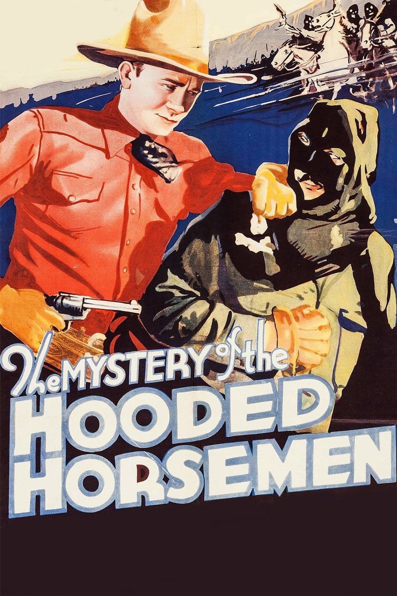 Pôster de The Mystery of the Hooded Horsemen