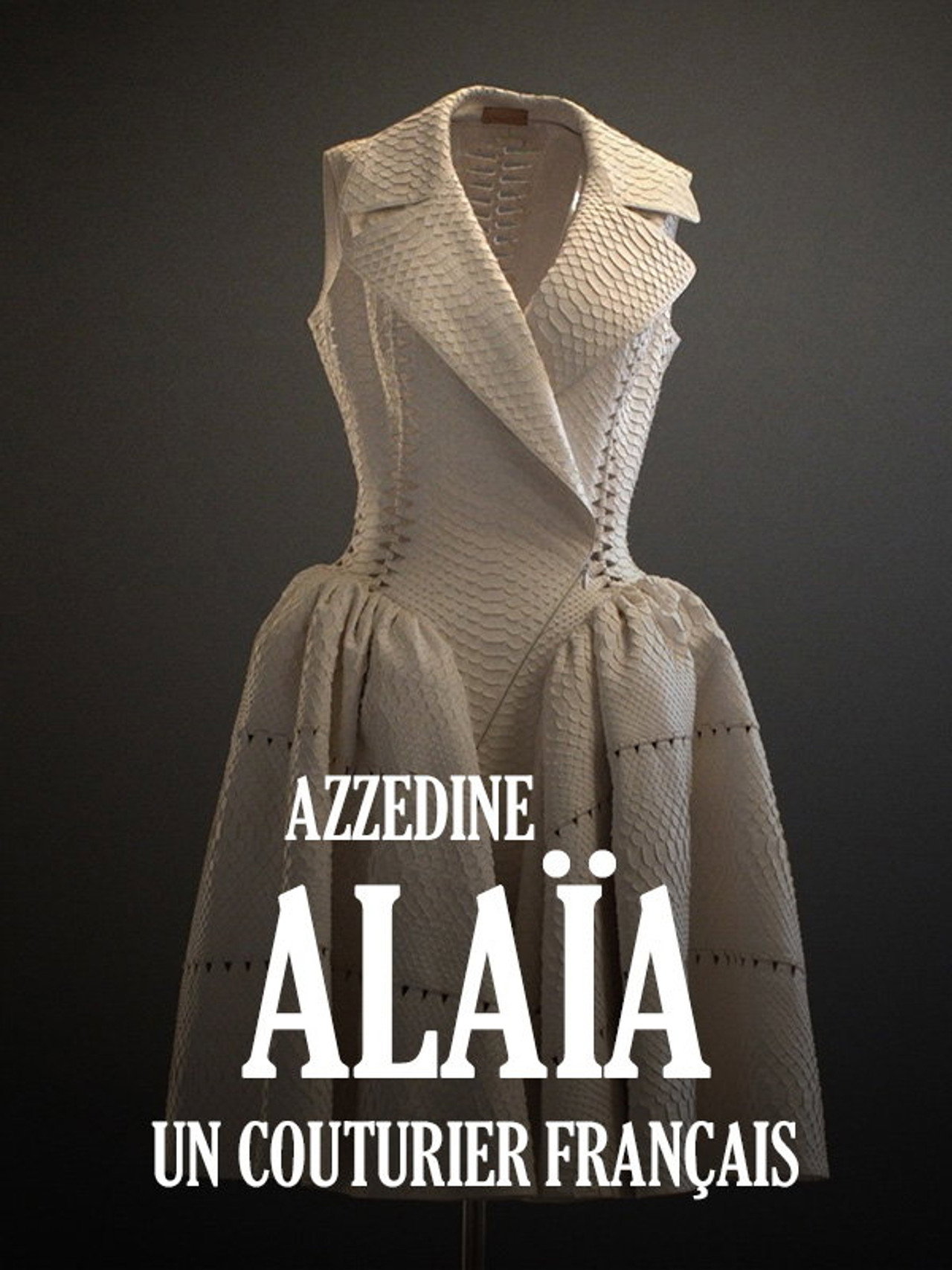 Pôster de Azzedine Alaïa, un couturier français